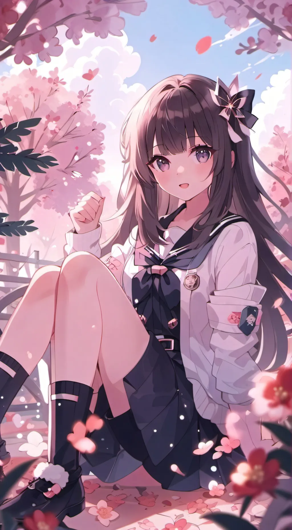 ai character: 矮齐齐 background