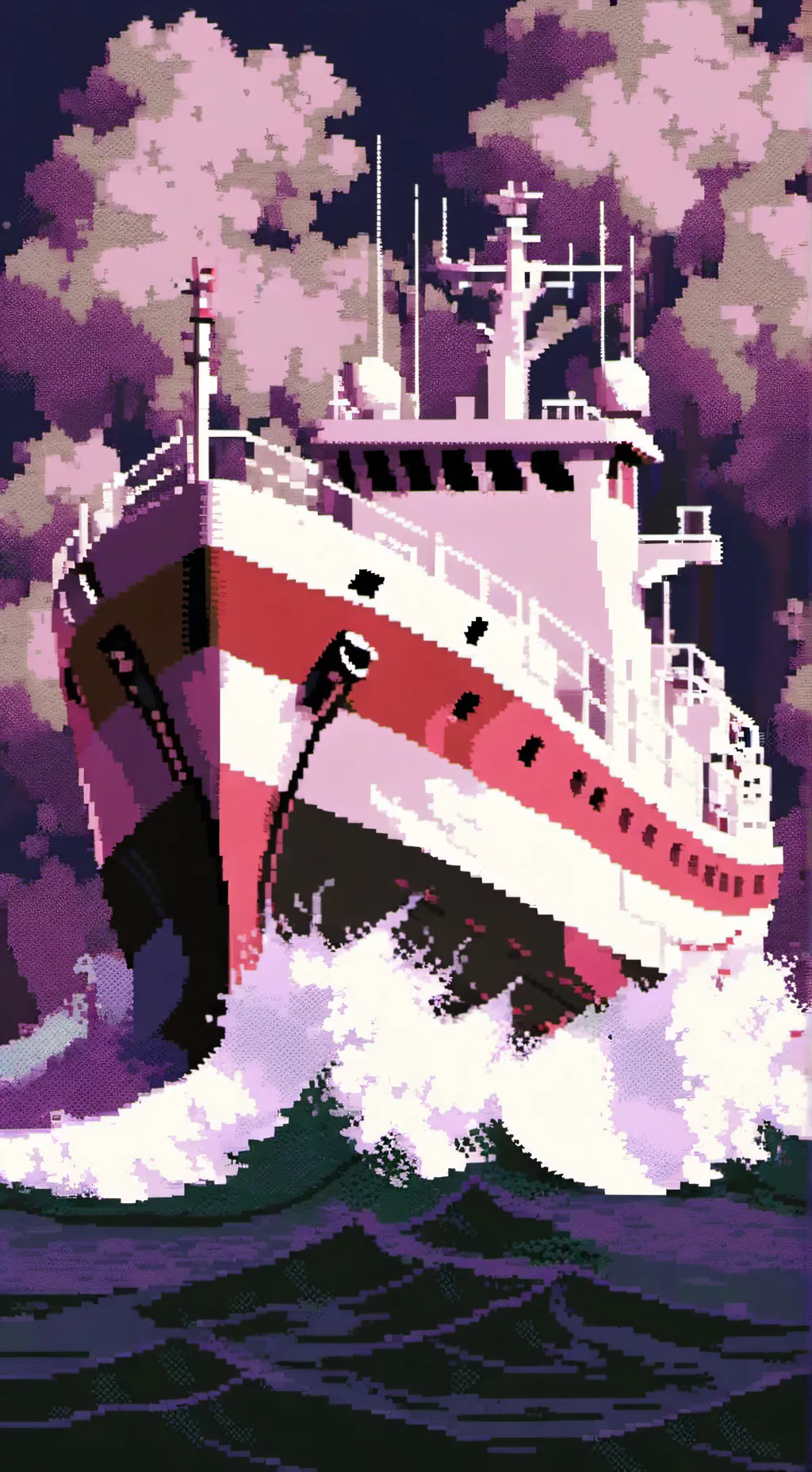 ai character: Forsaken Boat background