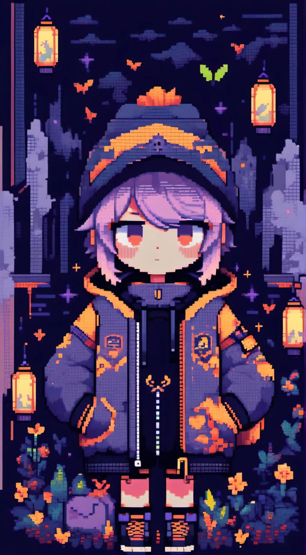 ai character: MD x SQUID GAME background