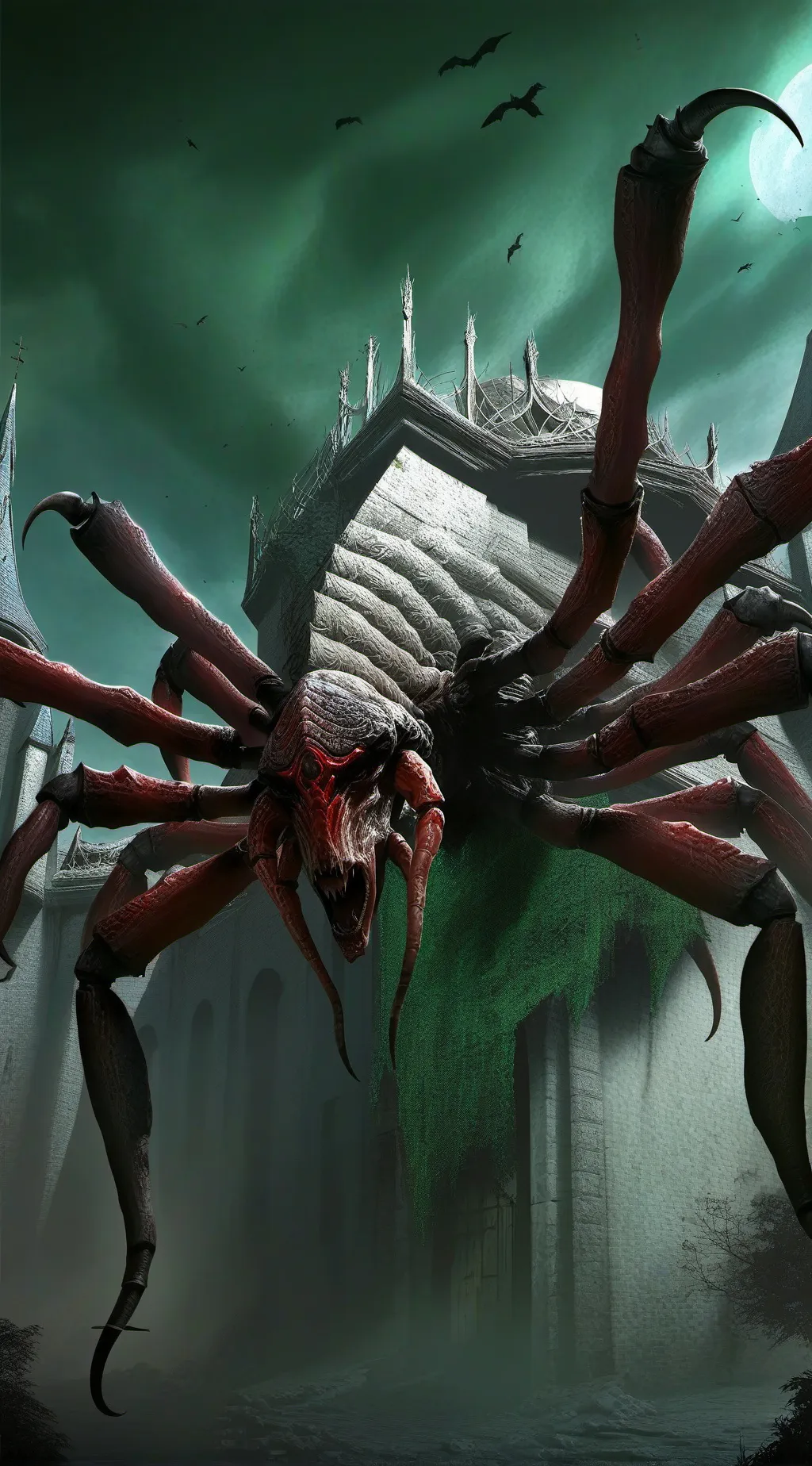 ai character: Demon background