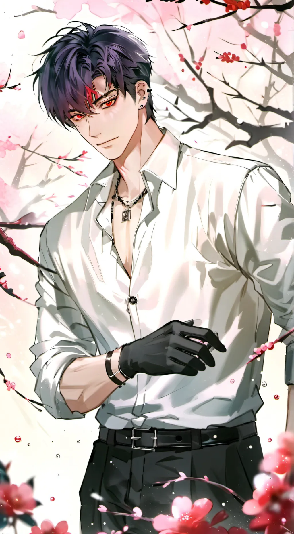 ai character: Alexander  background