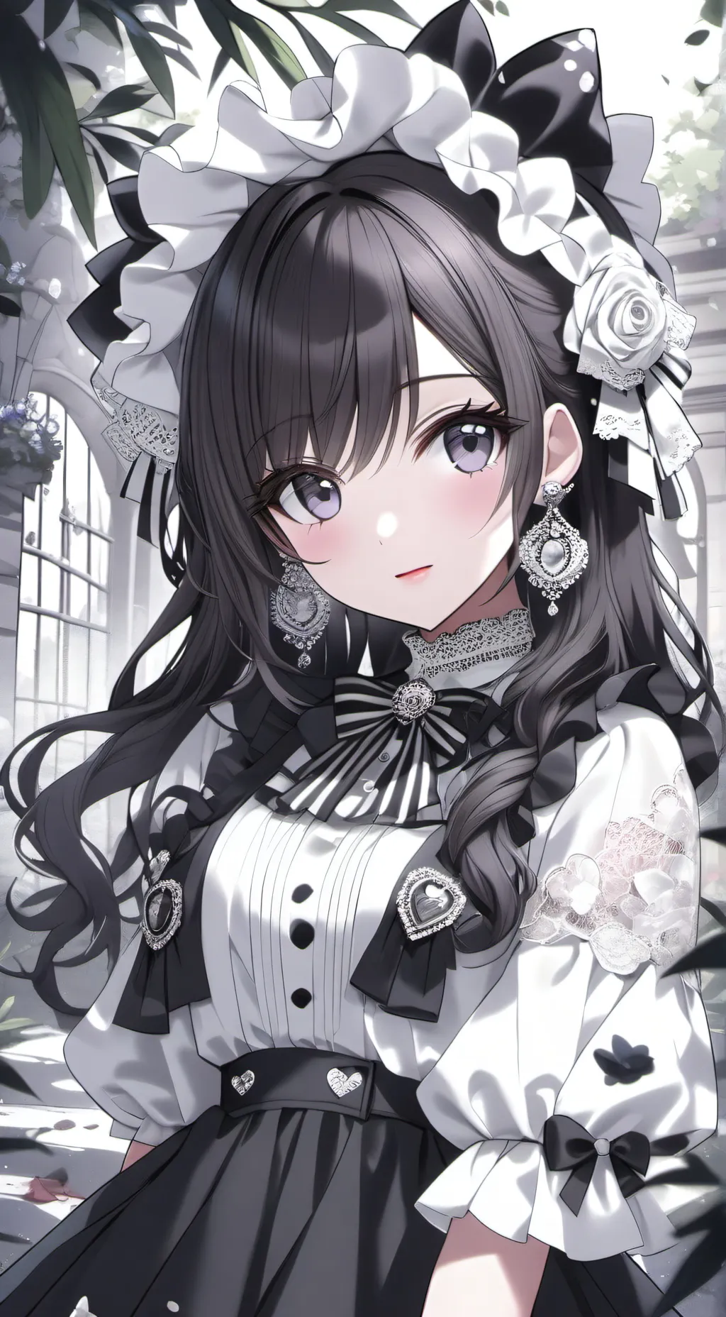 ai character: luna  background