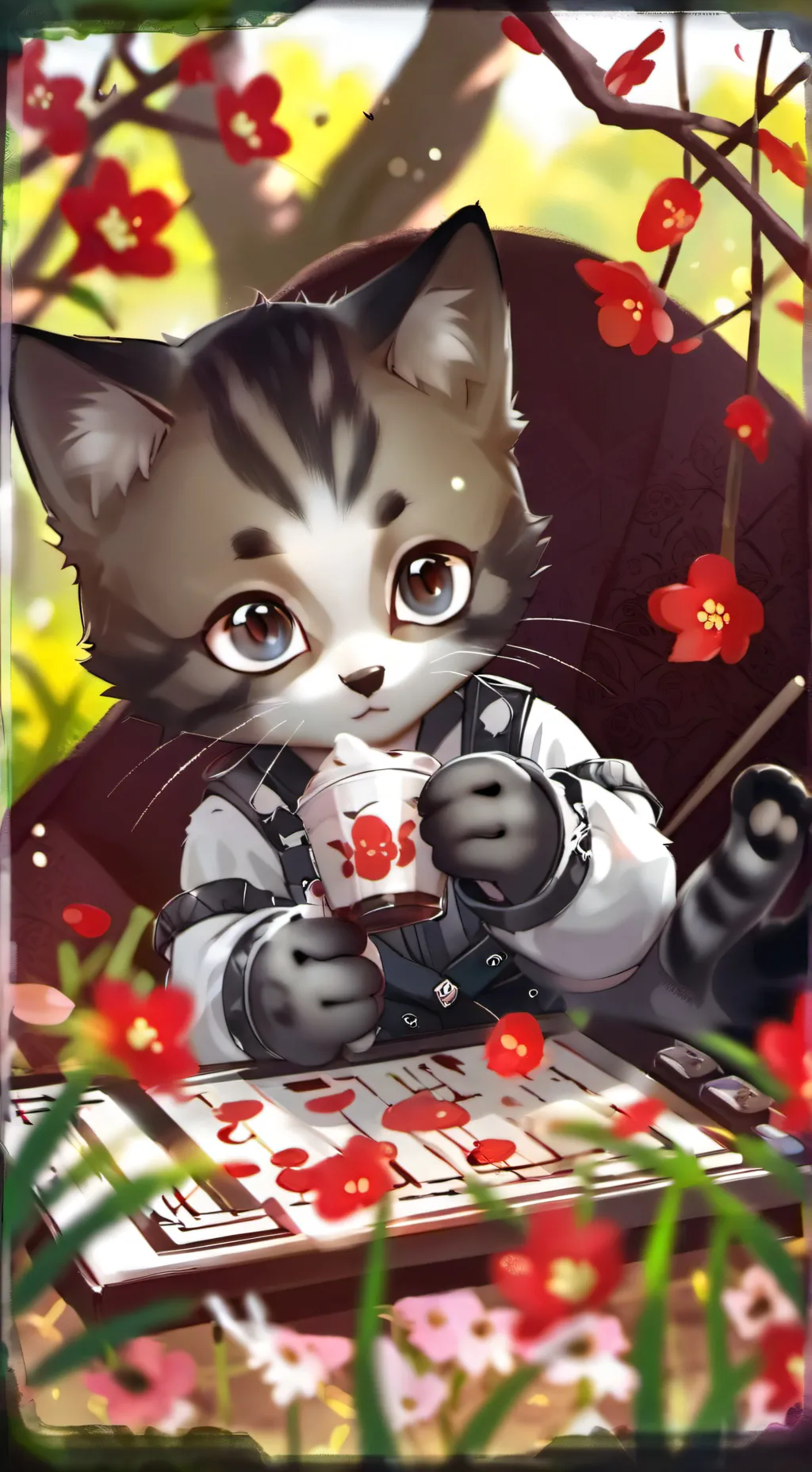 ai character: Rupert  background