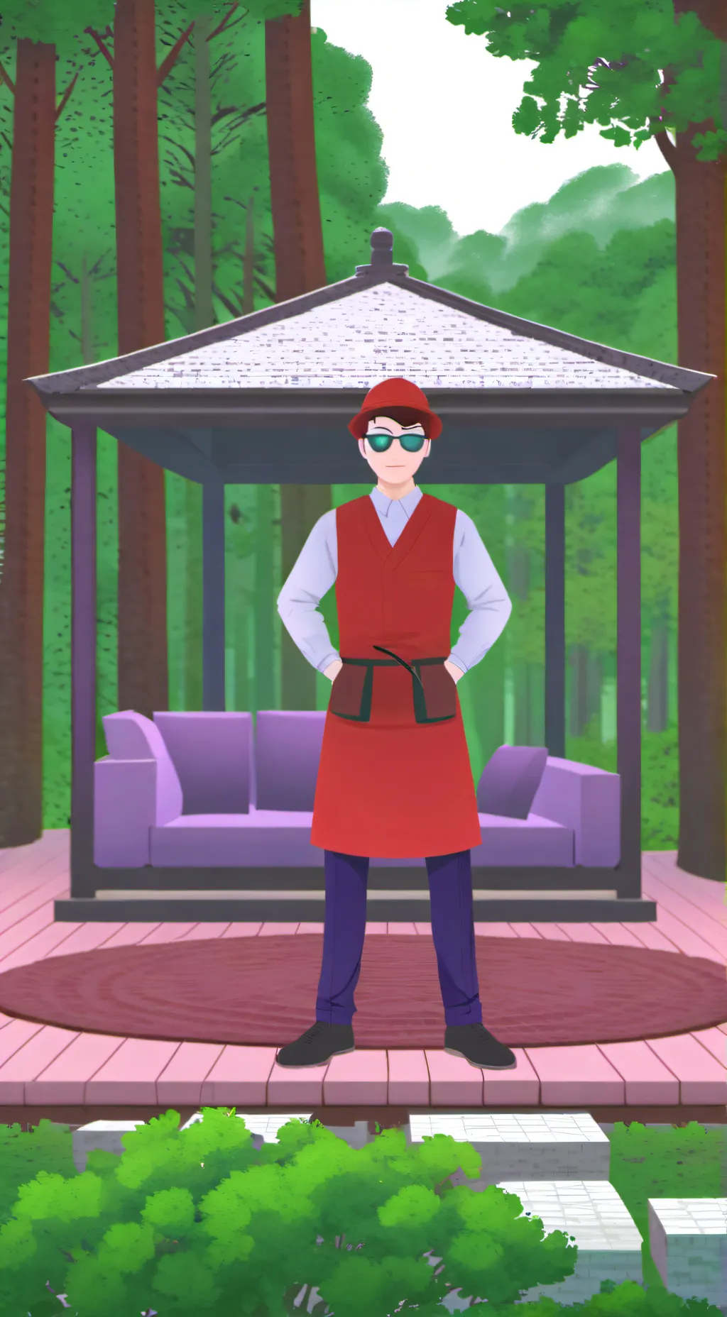 ai character: roblox background