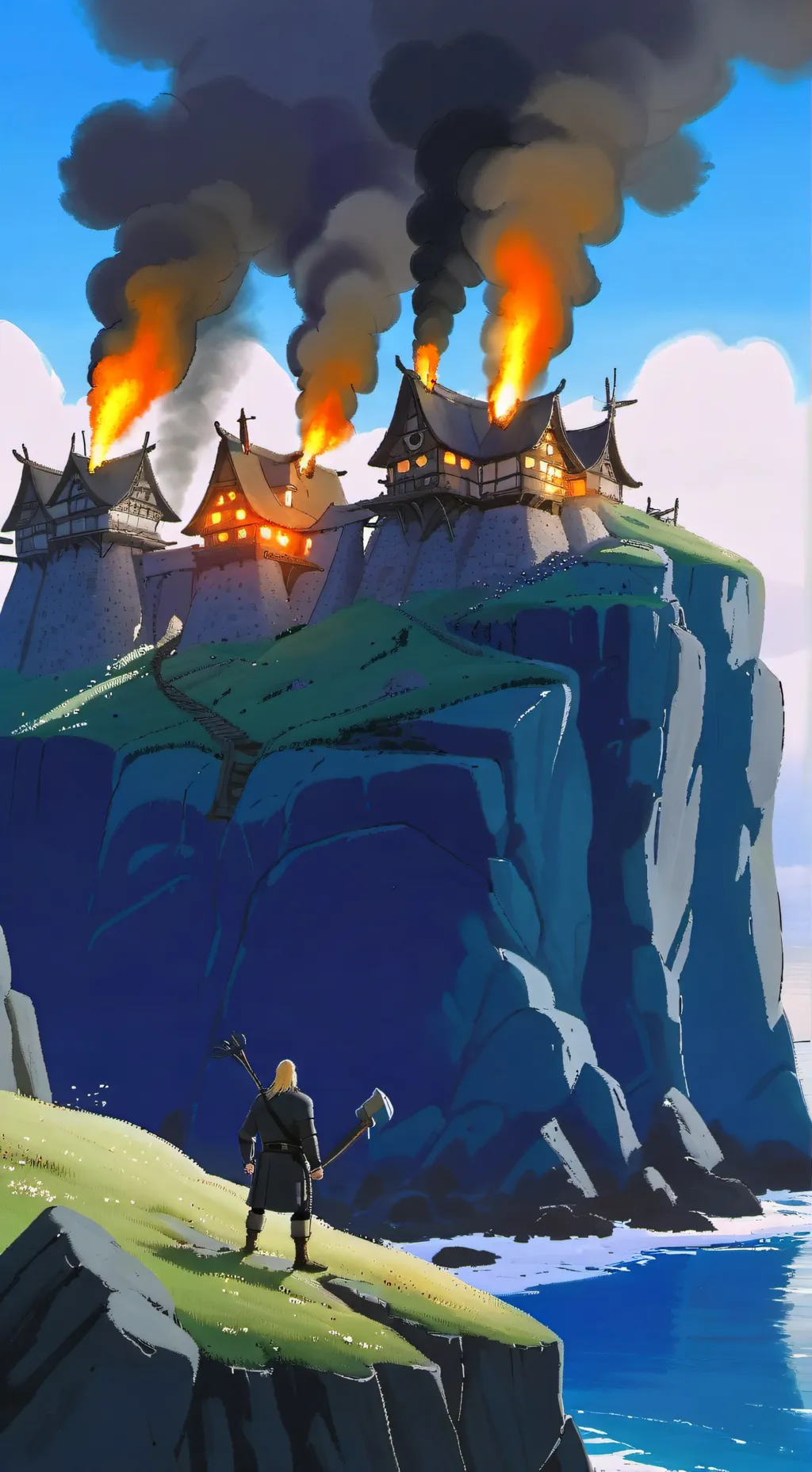 ai character: HTTYD background