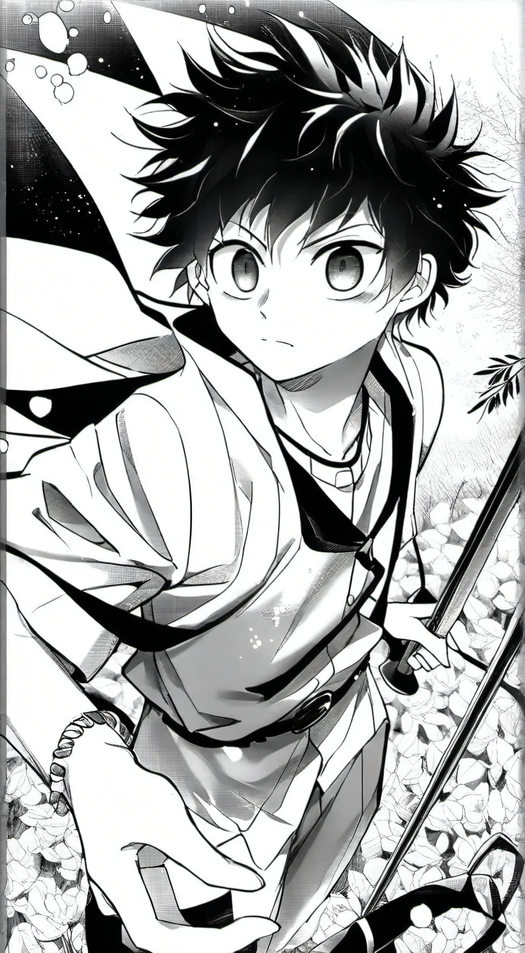 ai character: Deku!!✨ background