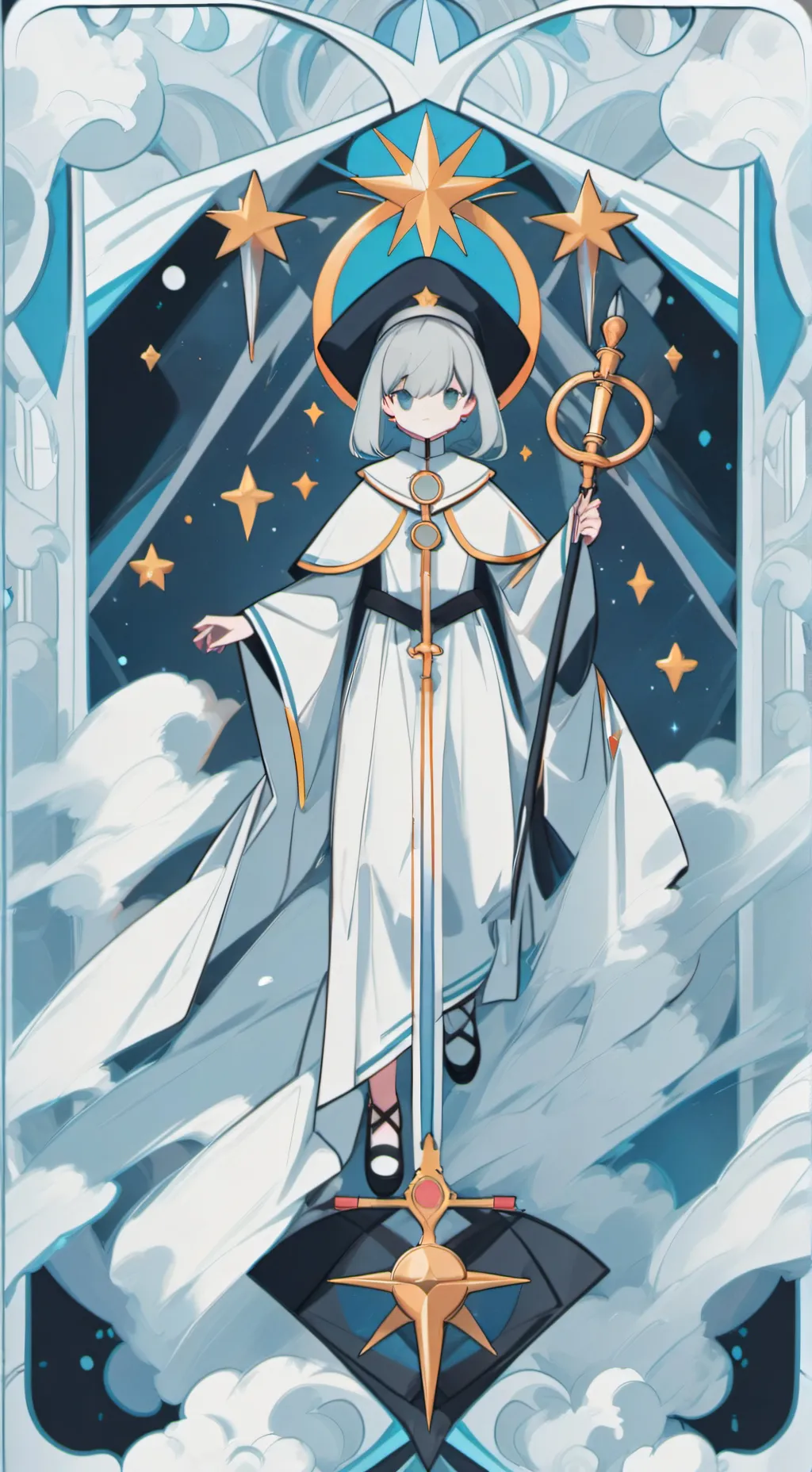 ai character: BLOSSOMVERSE/FIF  background