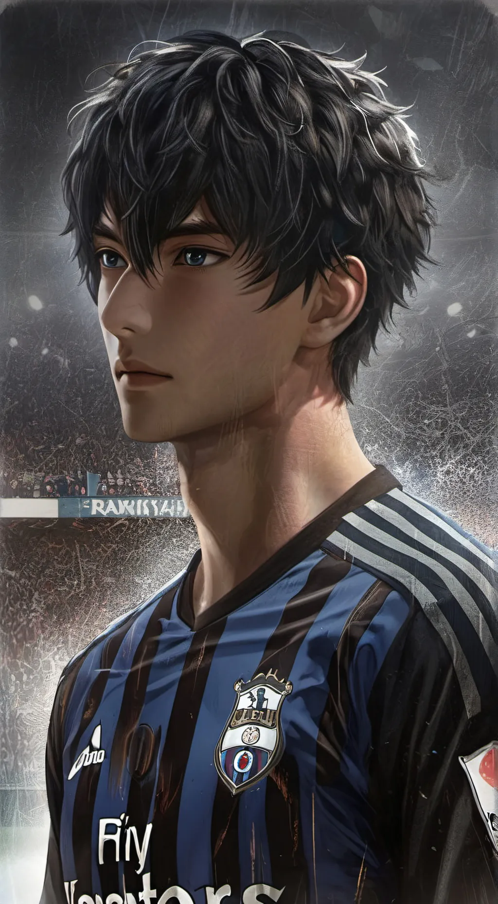 ai character: Isagi Yoichi  background