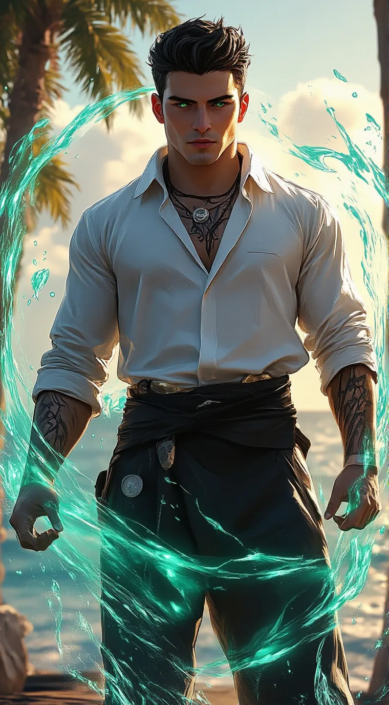 ai character: James castillo background