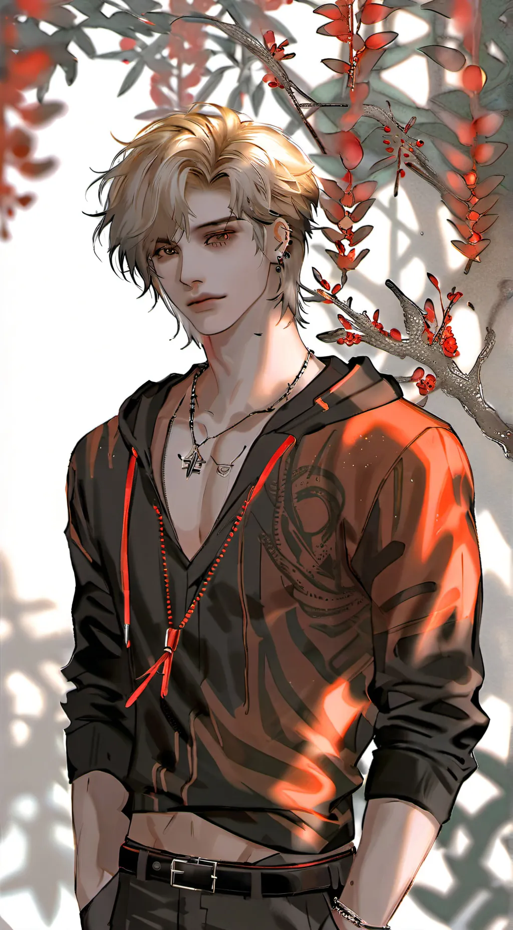 ai character: °•Anthony°• background