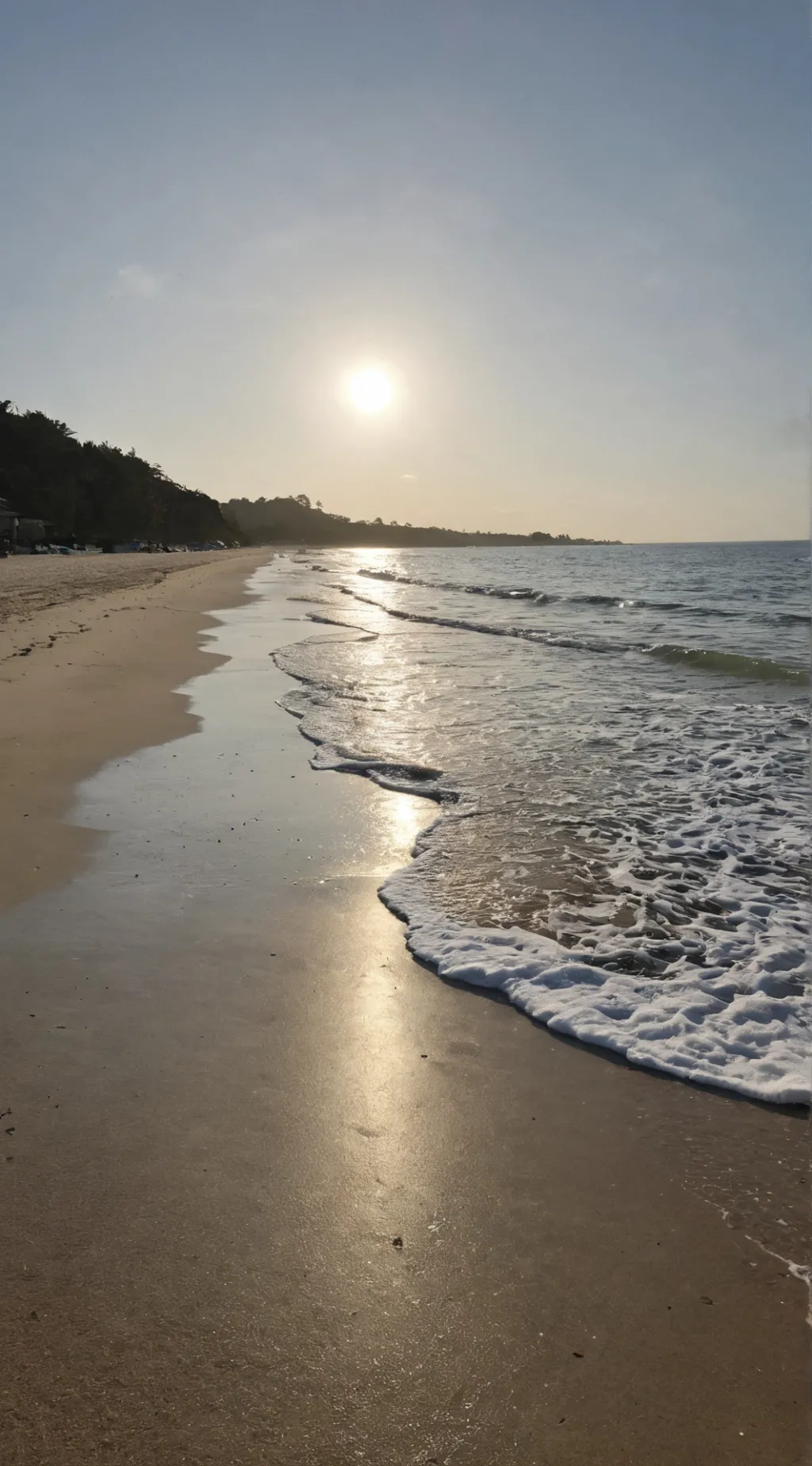 ai character: funday at da beach background