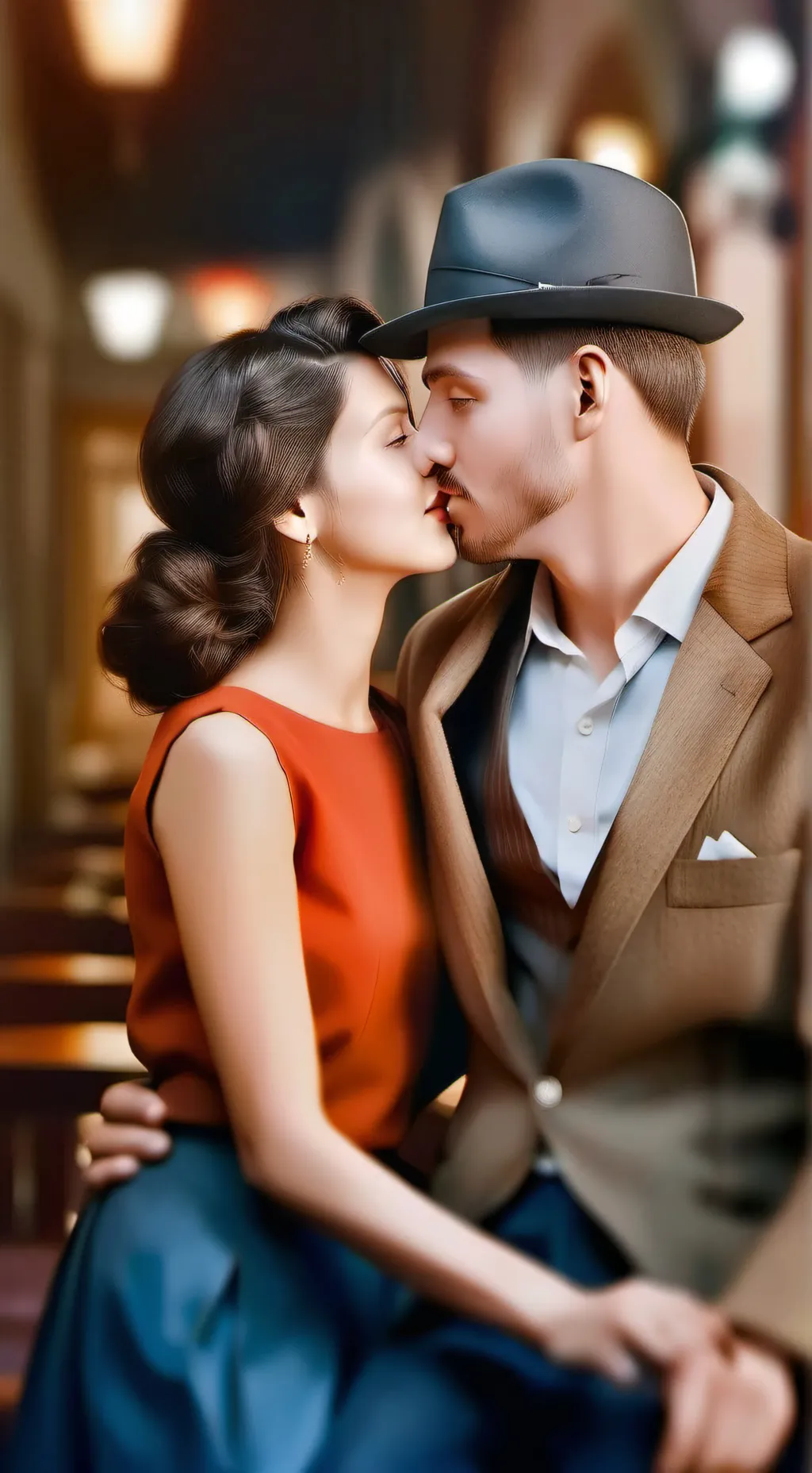 ai character: strip club  background