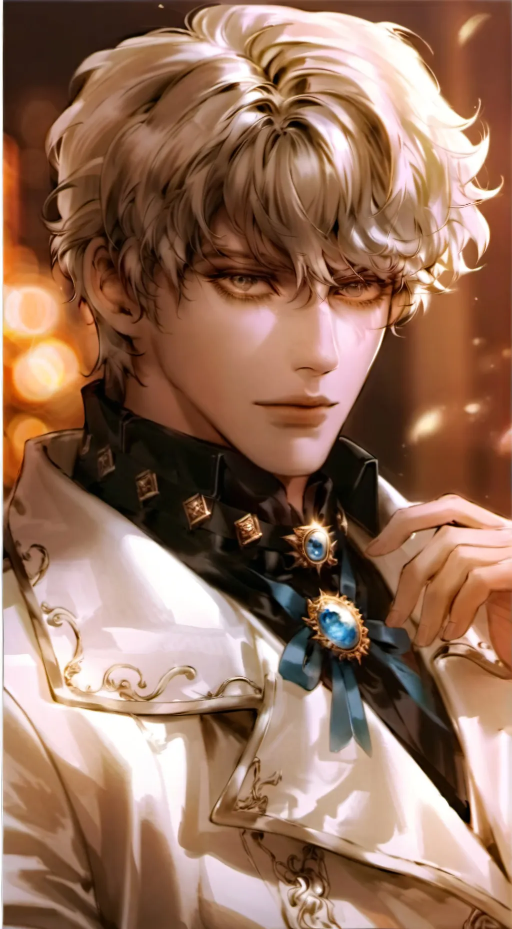 ai character: l'homme de Noël  background