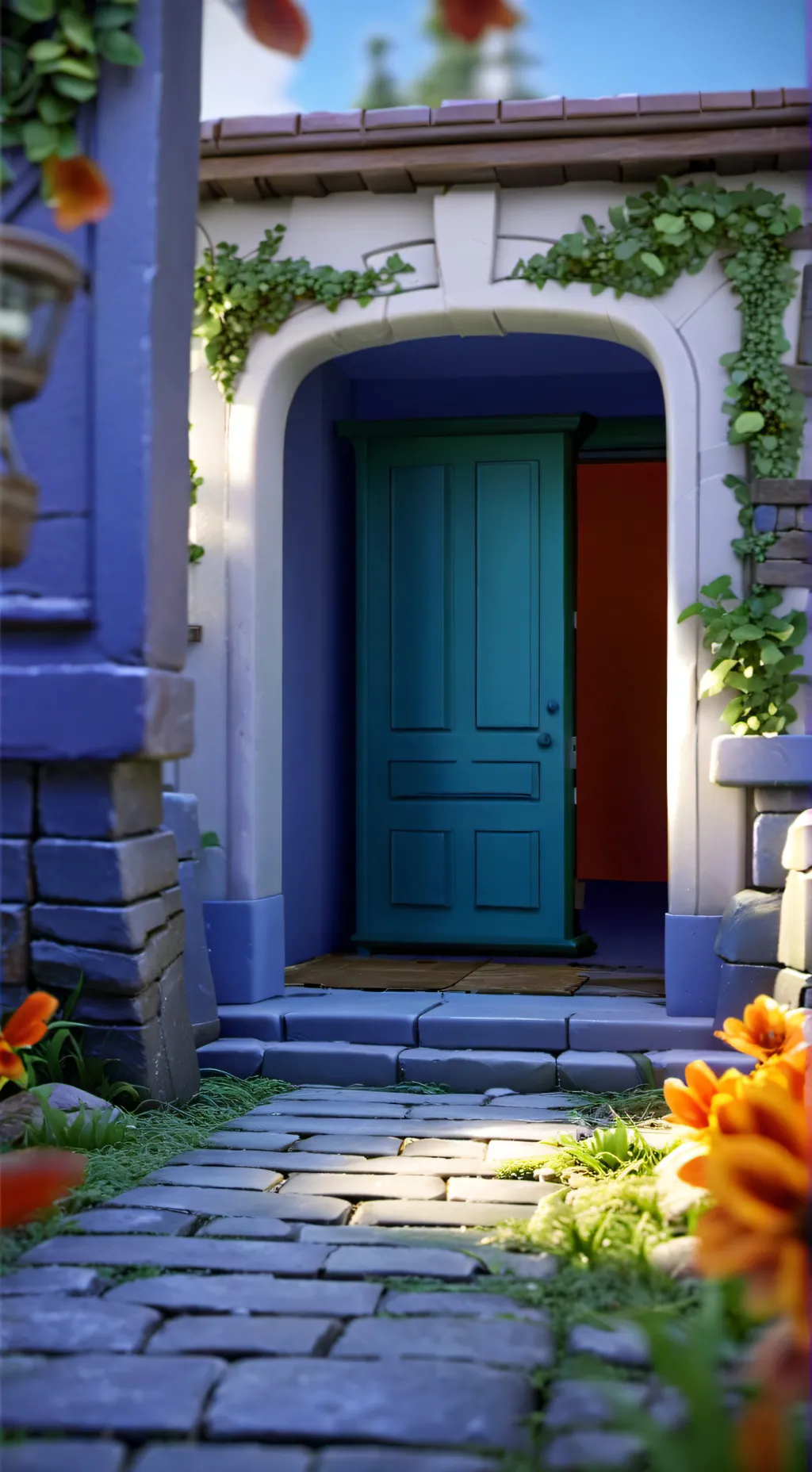 ai character: Forsaken corrupted background