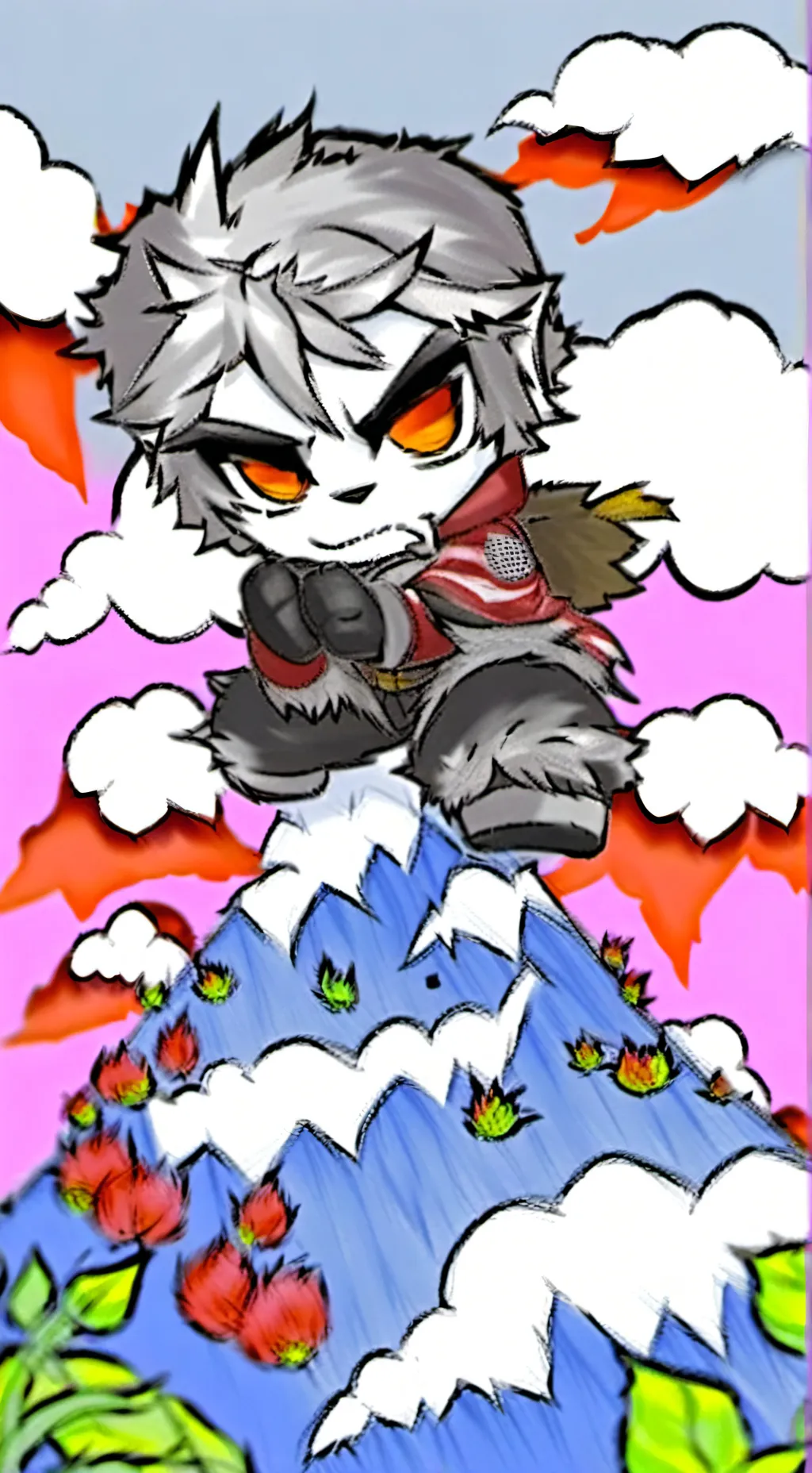 ai character: Zxb background