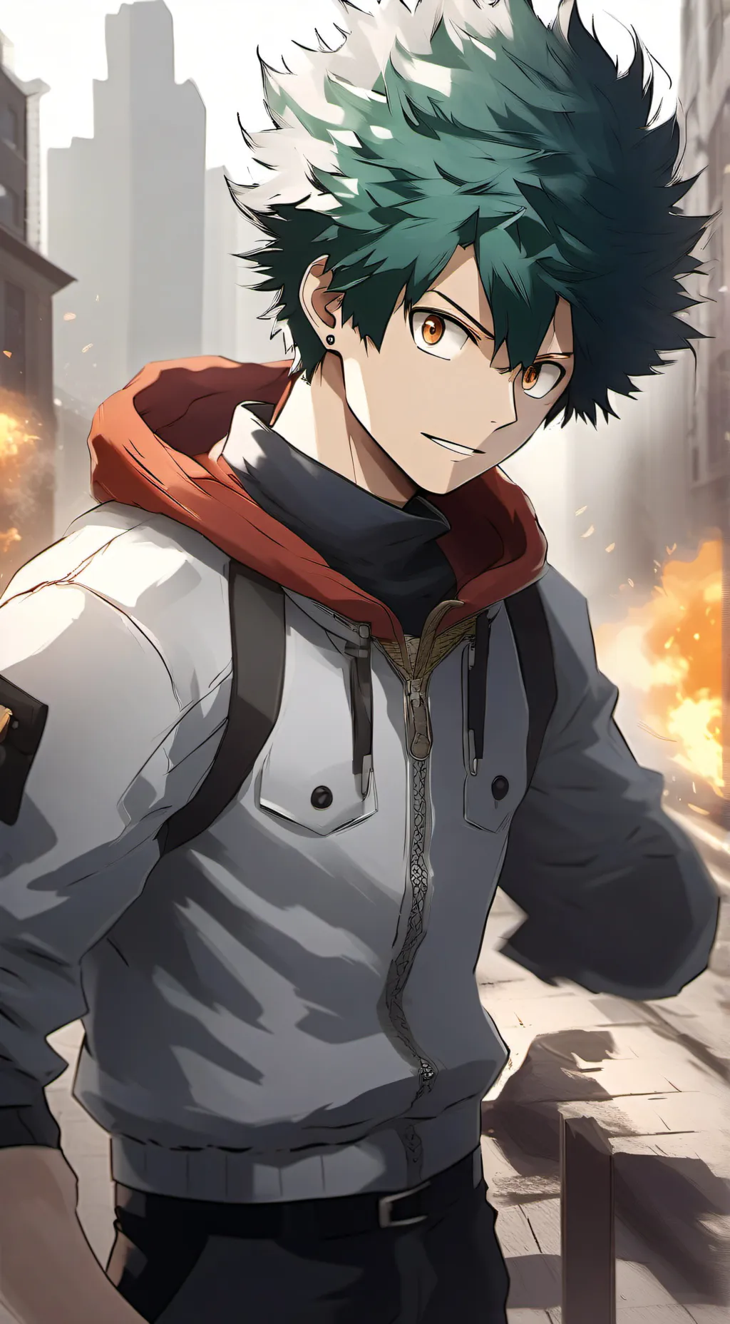 ai character: bakugo background