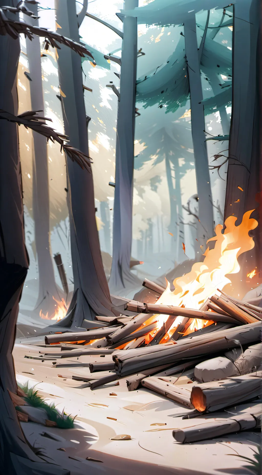 ai character: Dabi Todoroki  background