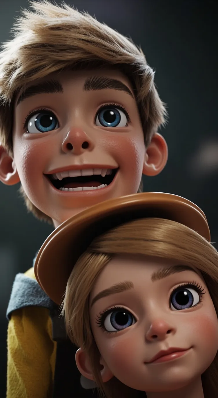 ai character: Jacob and Hannah  background