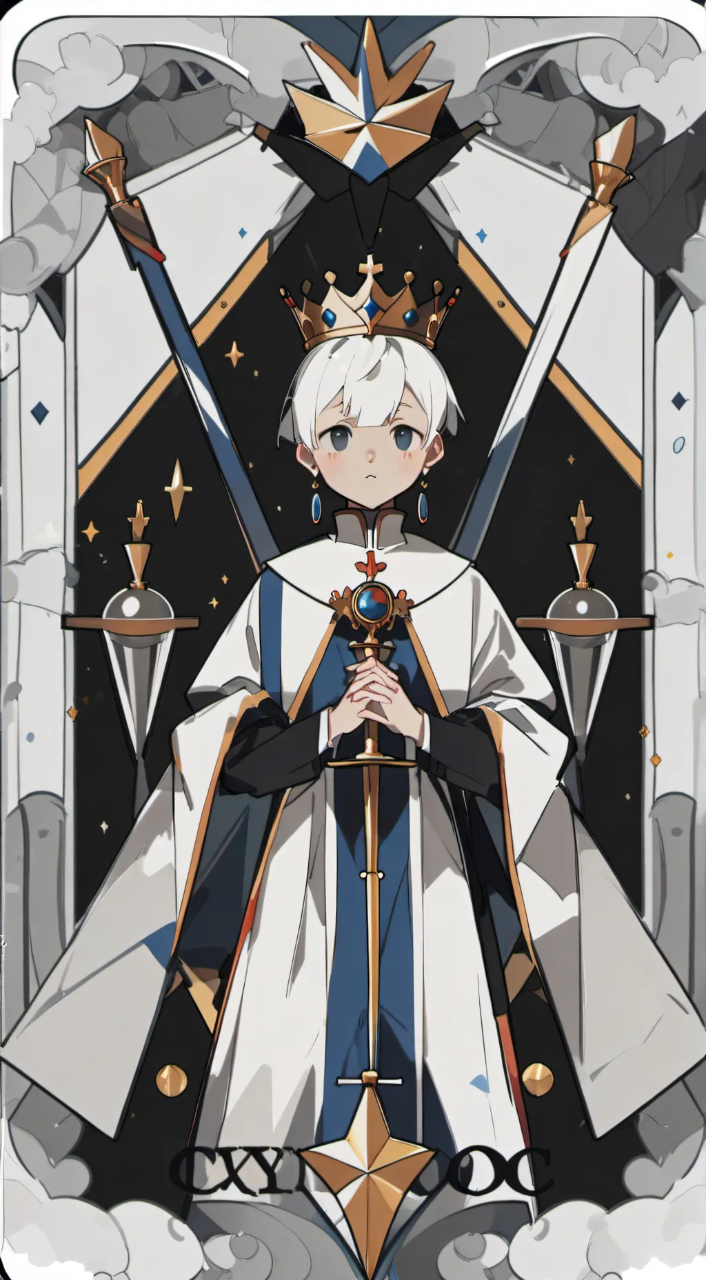 ai character: Lost royal background