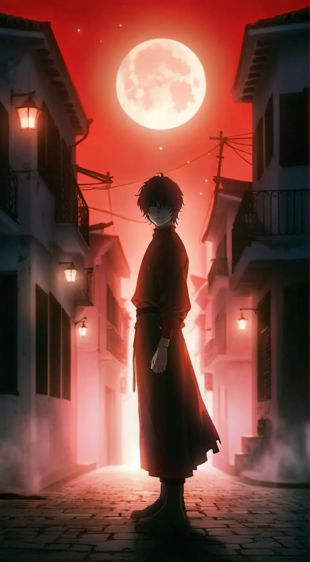 ai character: Osamu Dazai  background