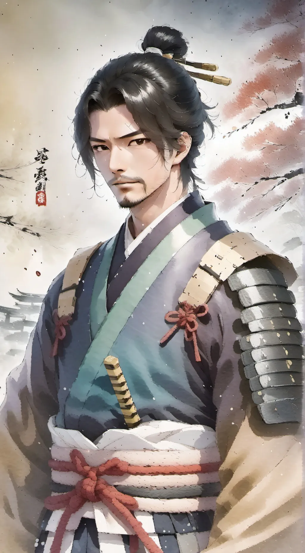 ai character: Hayato Kurokawa background