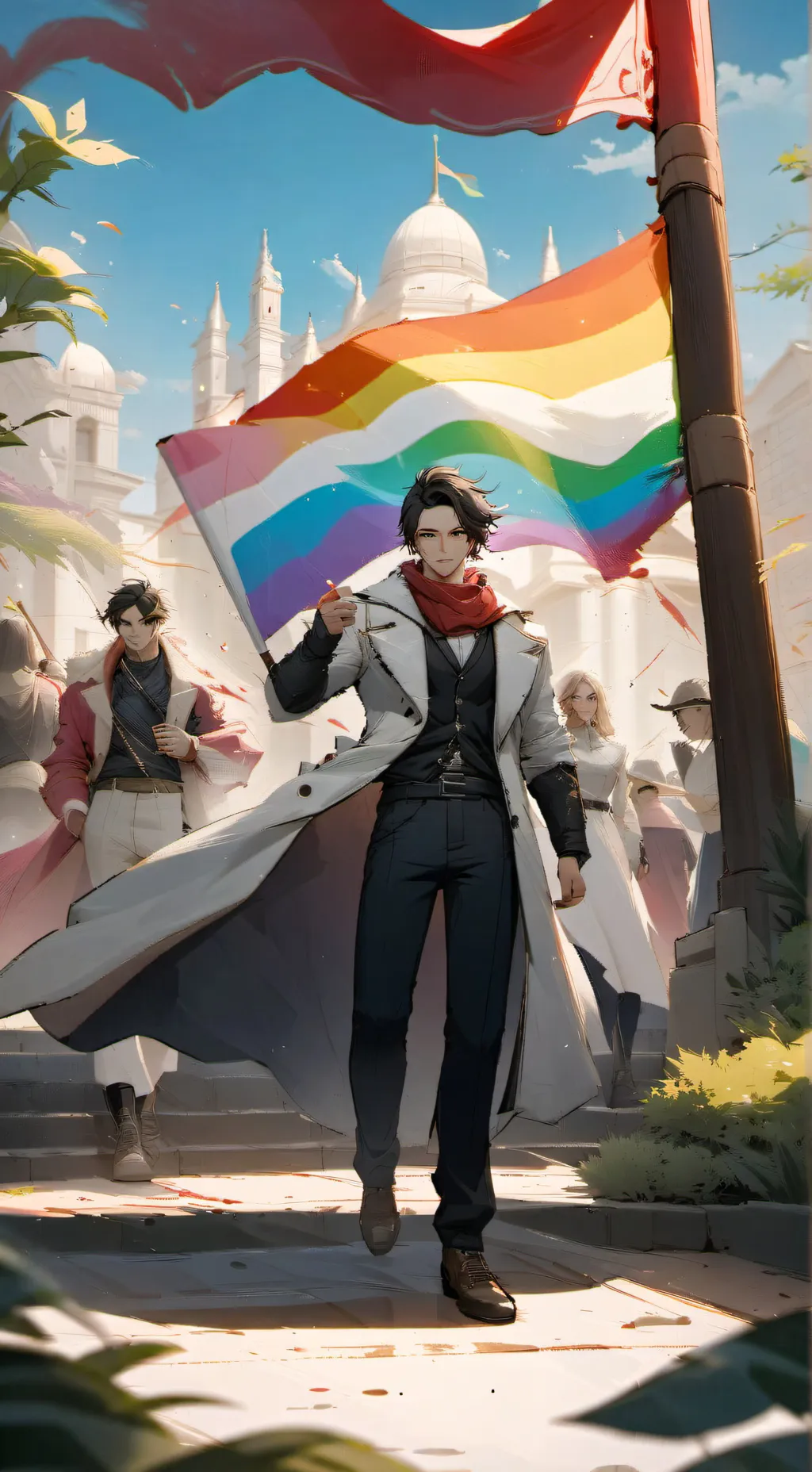 ai character: LGBTQIA+  background