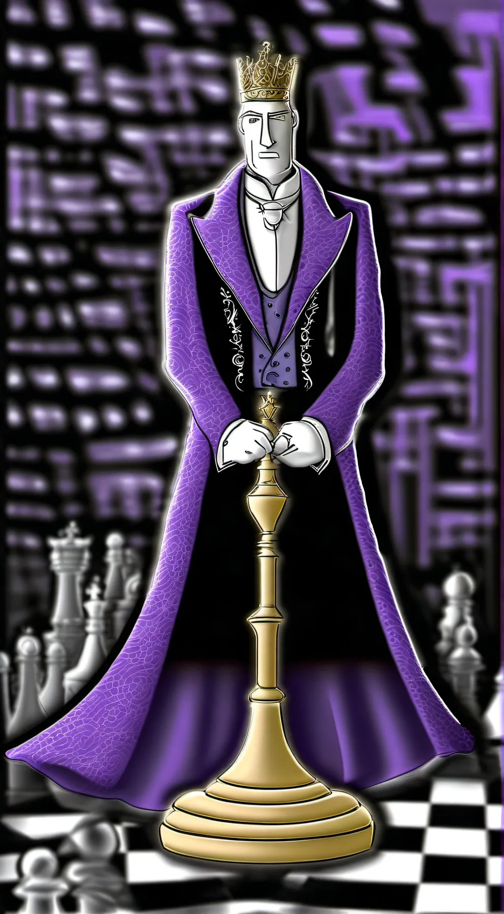 ai character: kinger background