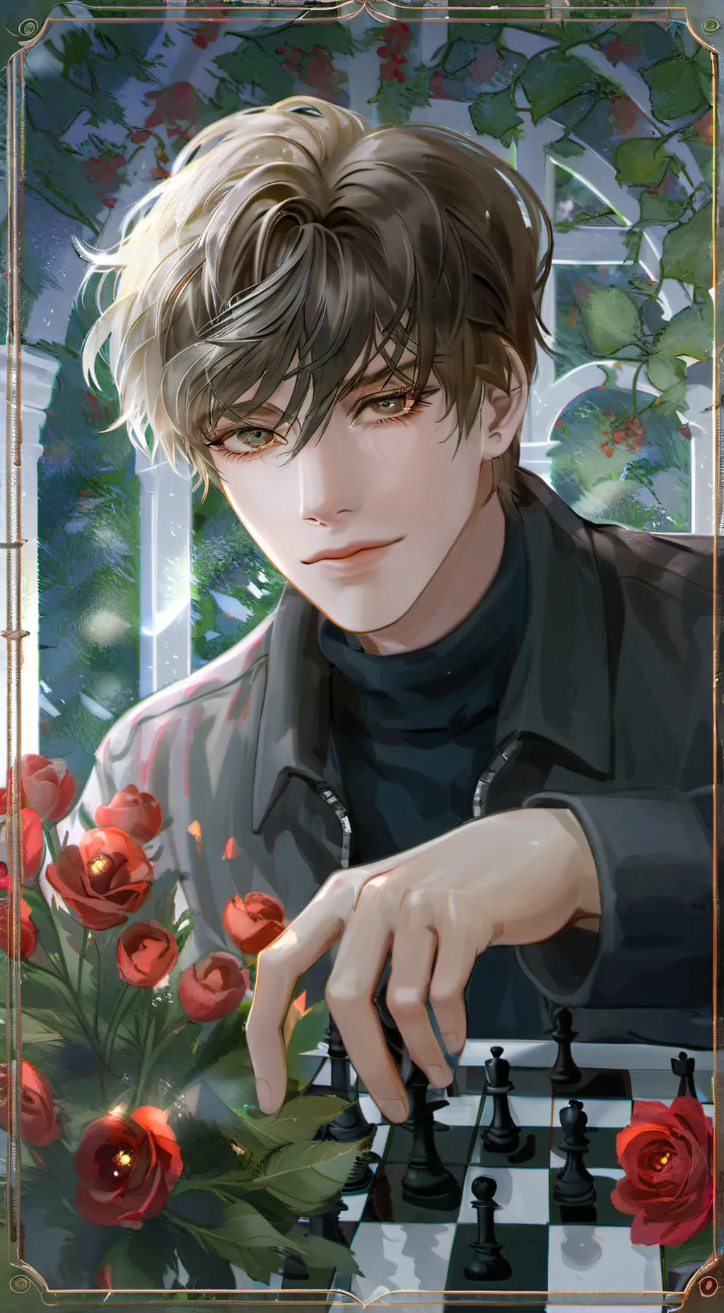 ai character: Ethan background