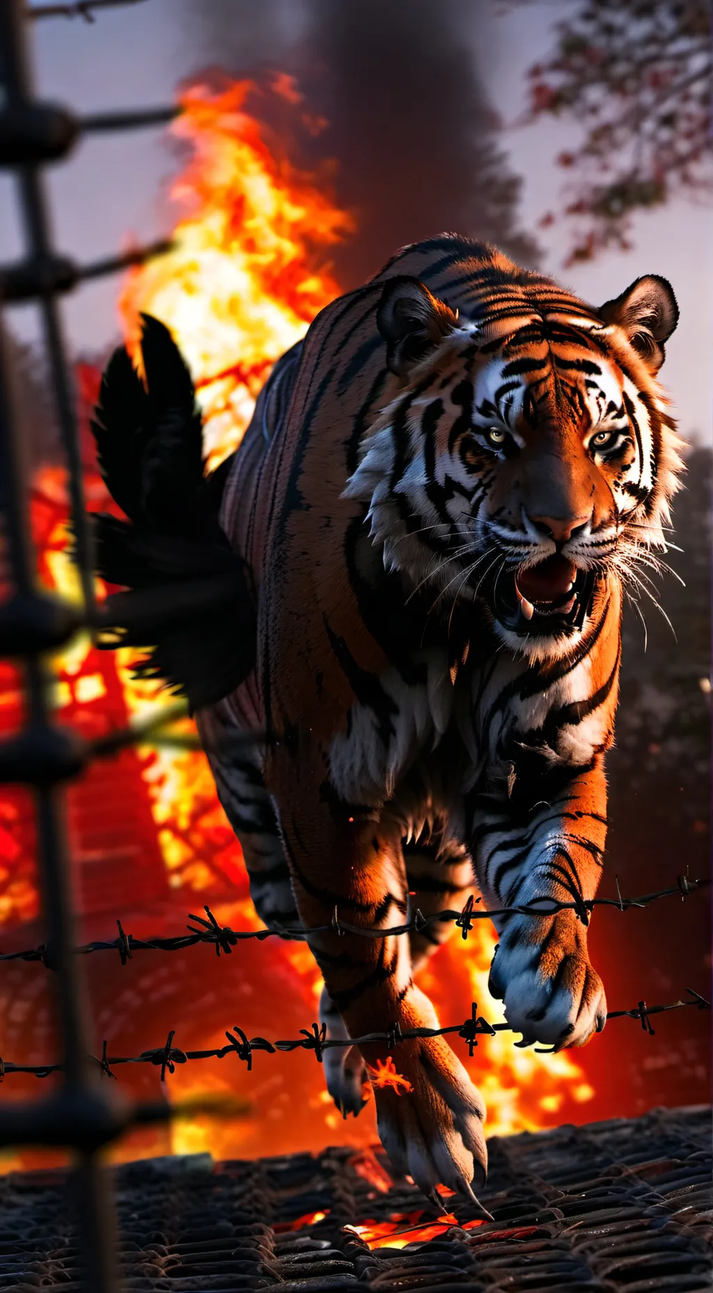 ai character: Dangerous Animal background