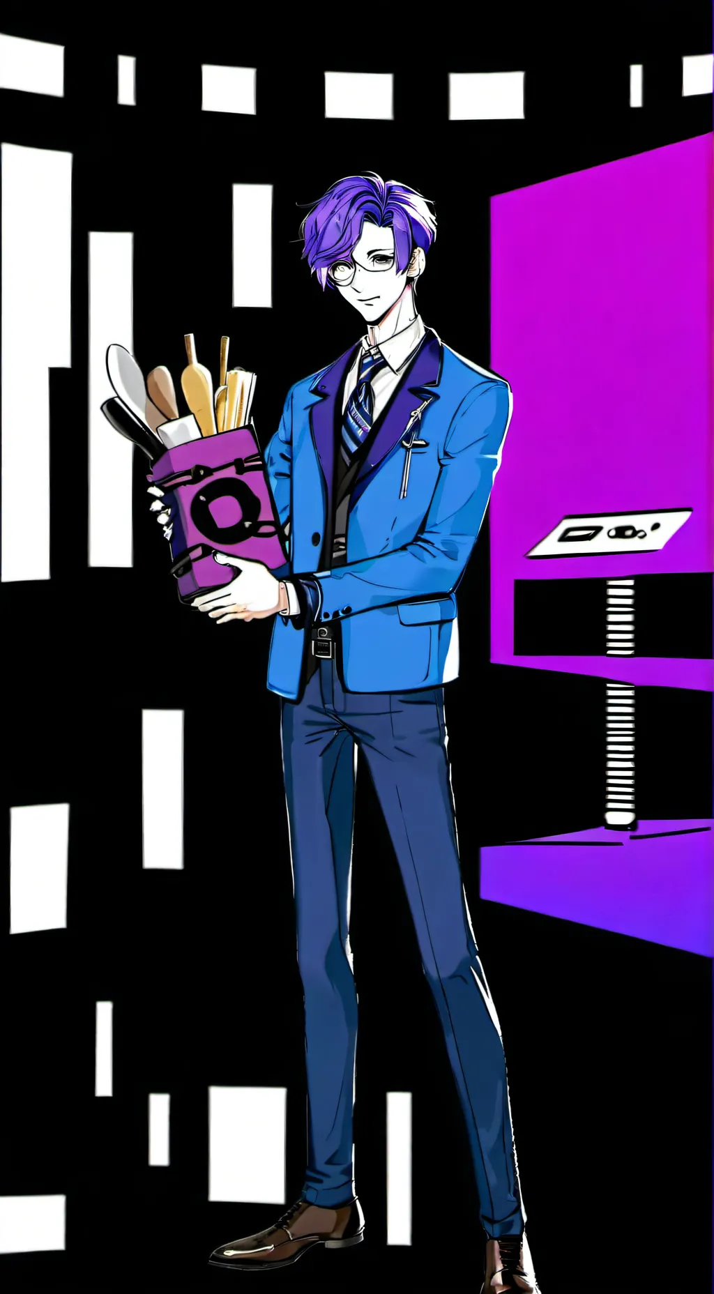 ai character: Бокстен background