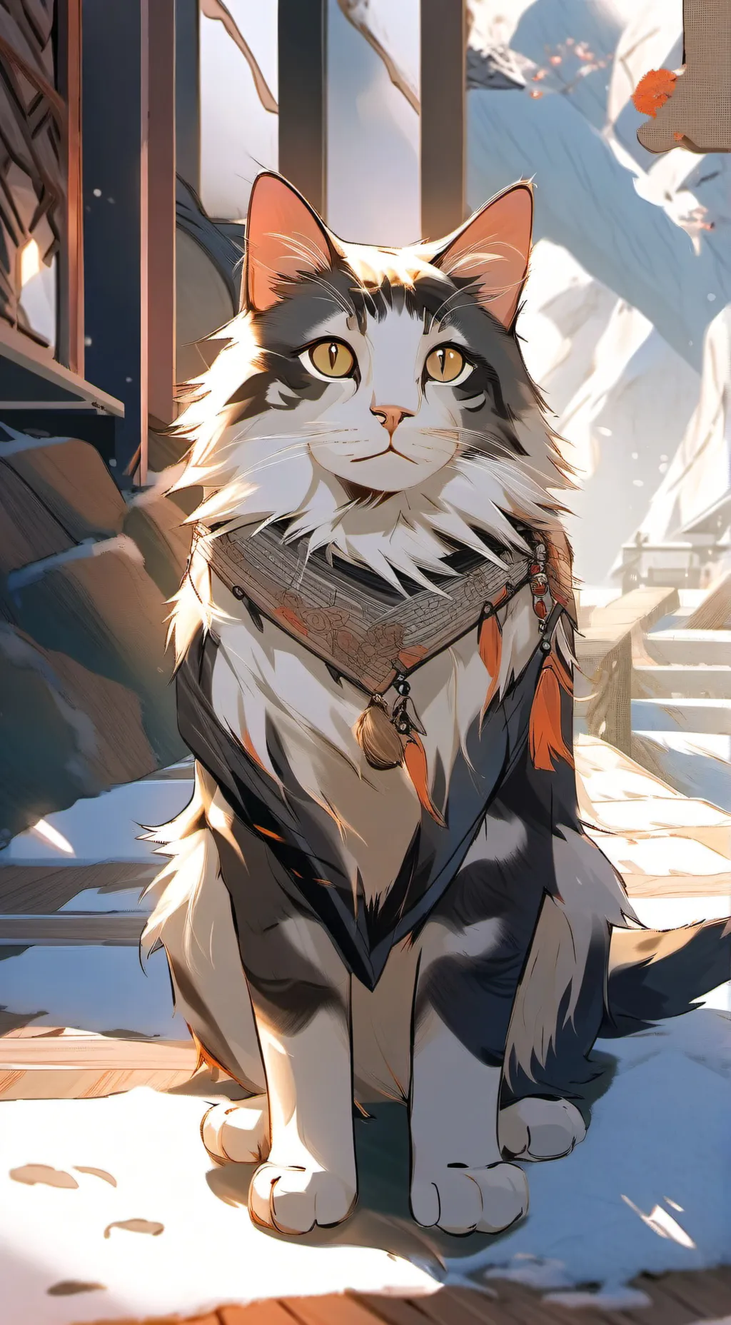 ai character: Kitty background