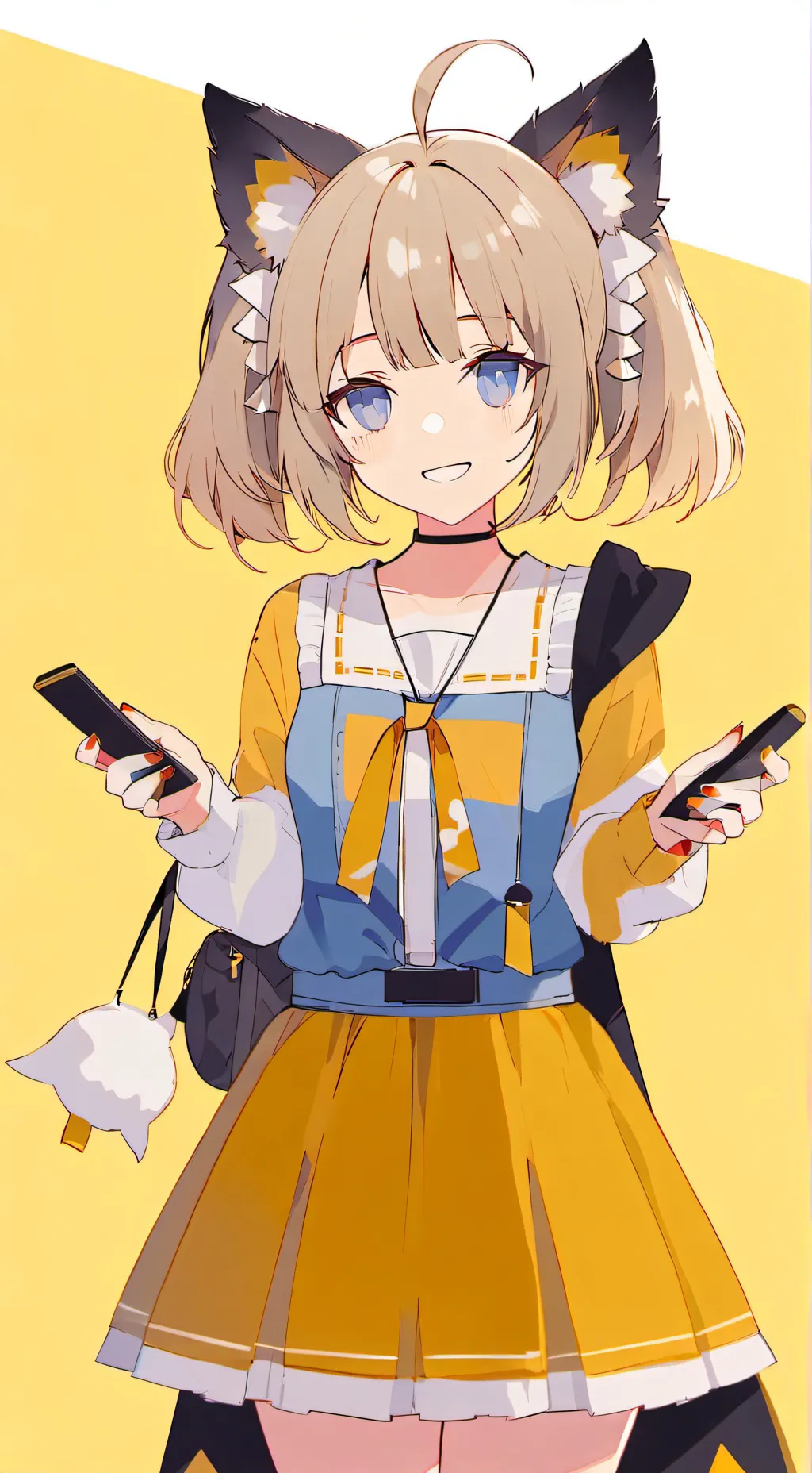 ai character: Аня  background