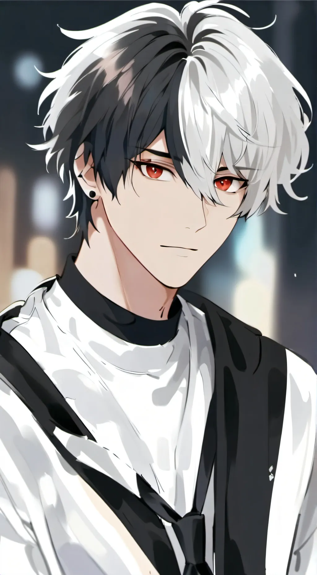 ai character: Dark background