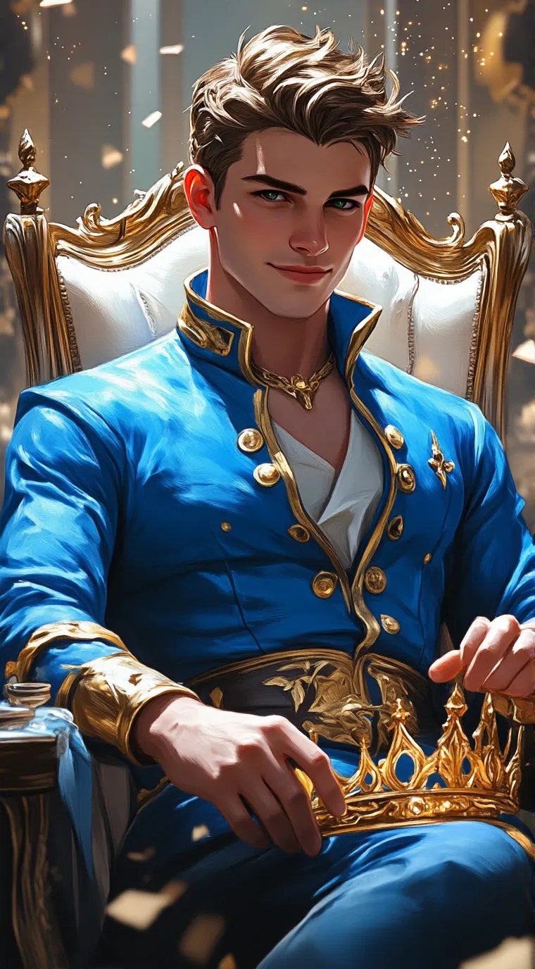 ai character: Selection background