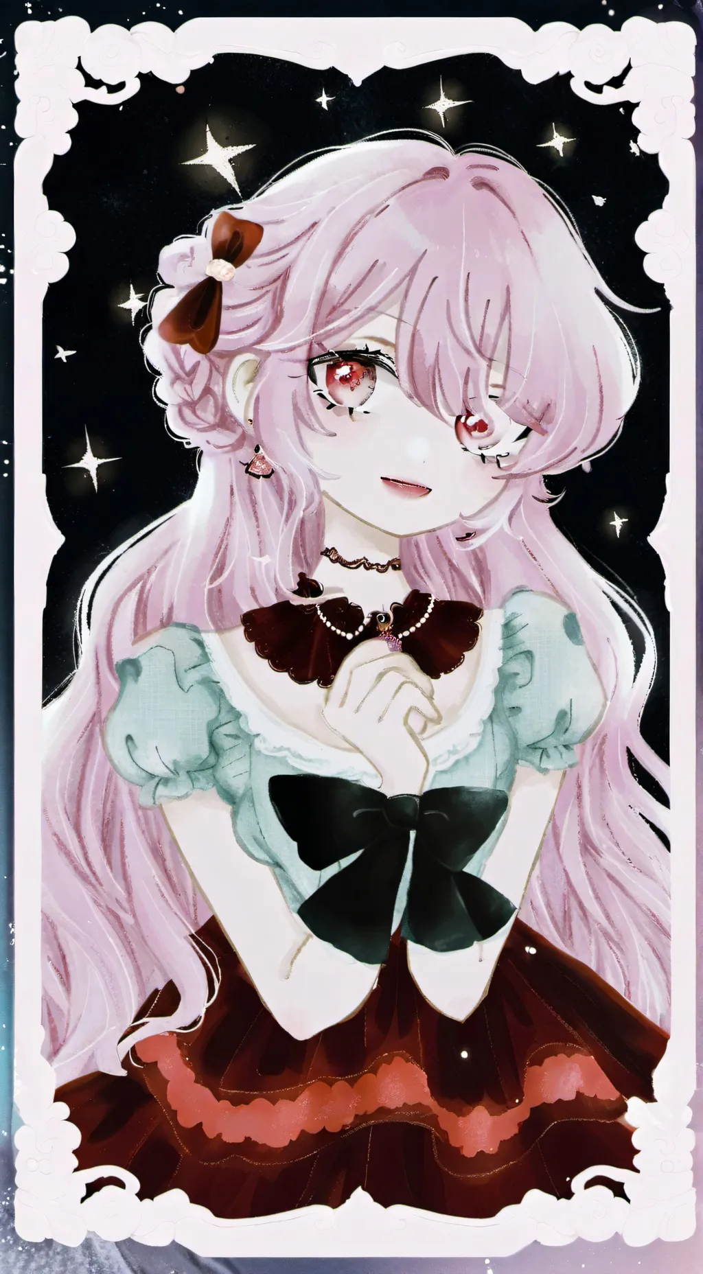 ai character: Kawaii-Kim background