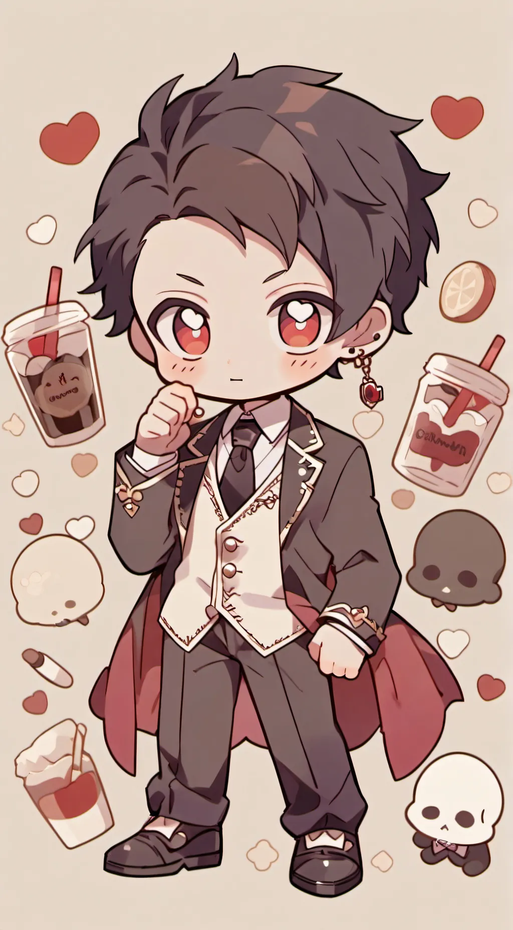 ai character: Sim jake background