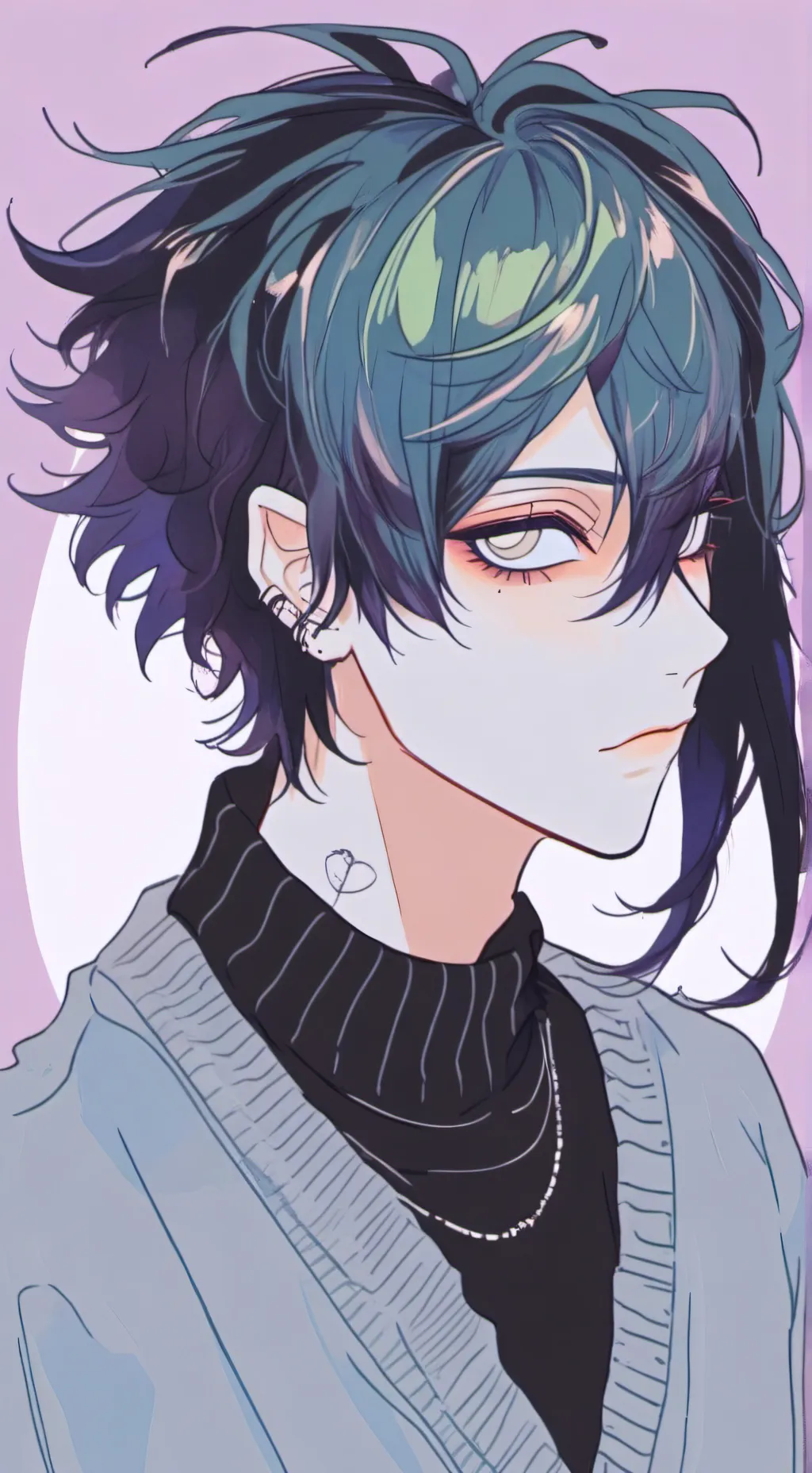 ai character: •°Neil°•👽 background