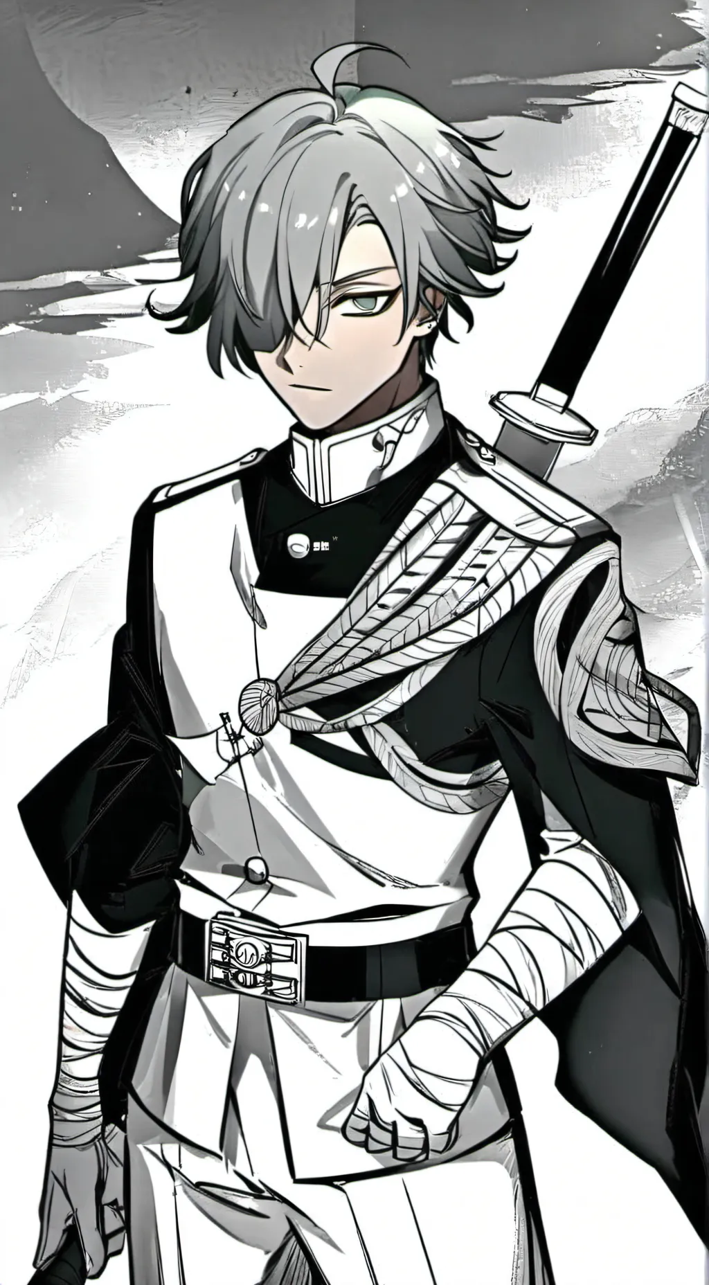 ai character: Mr. ozoki background