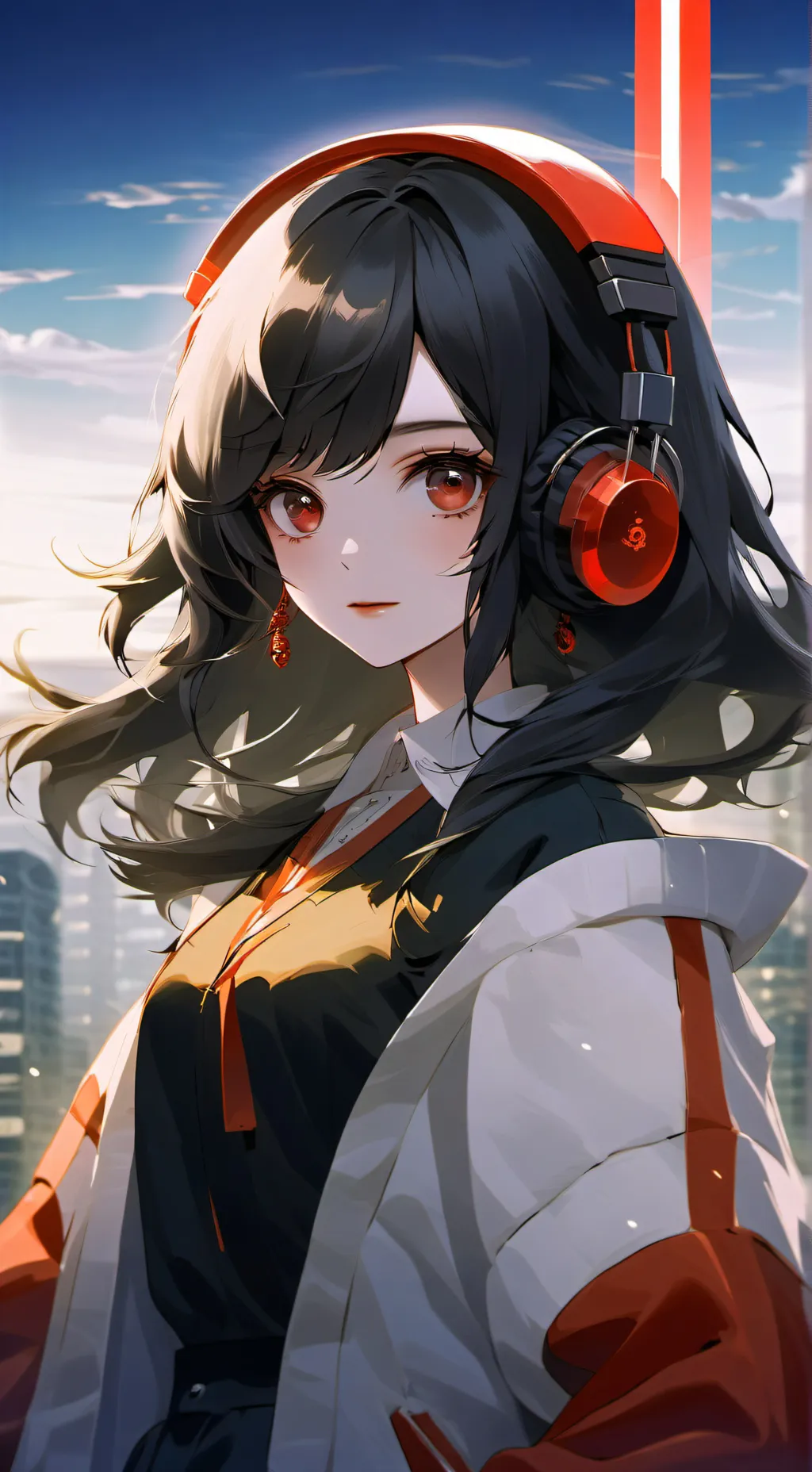 ai character: Valery  background