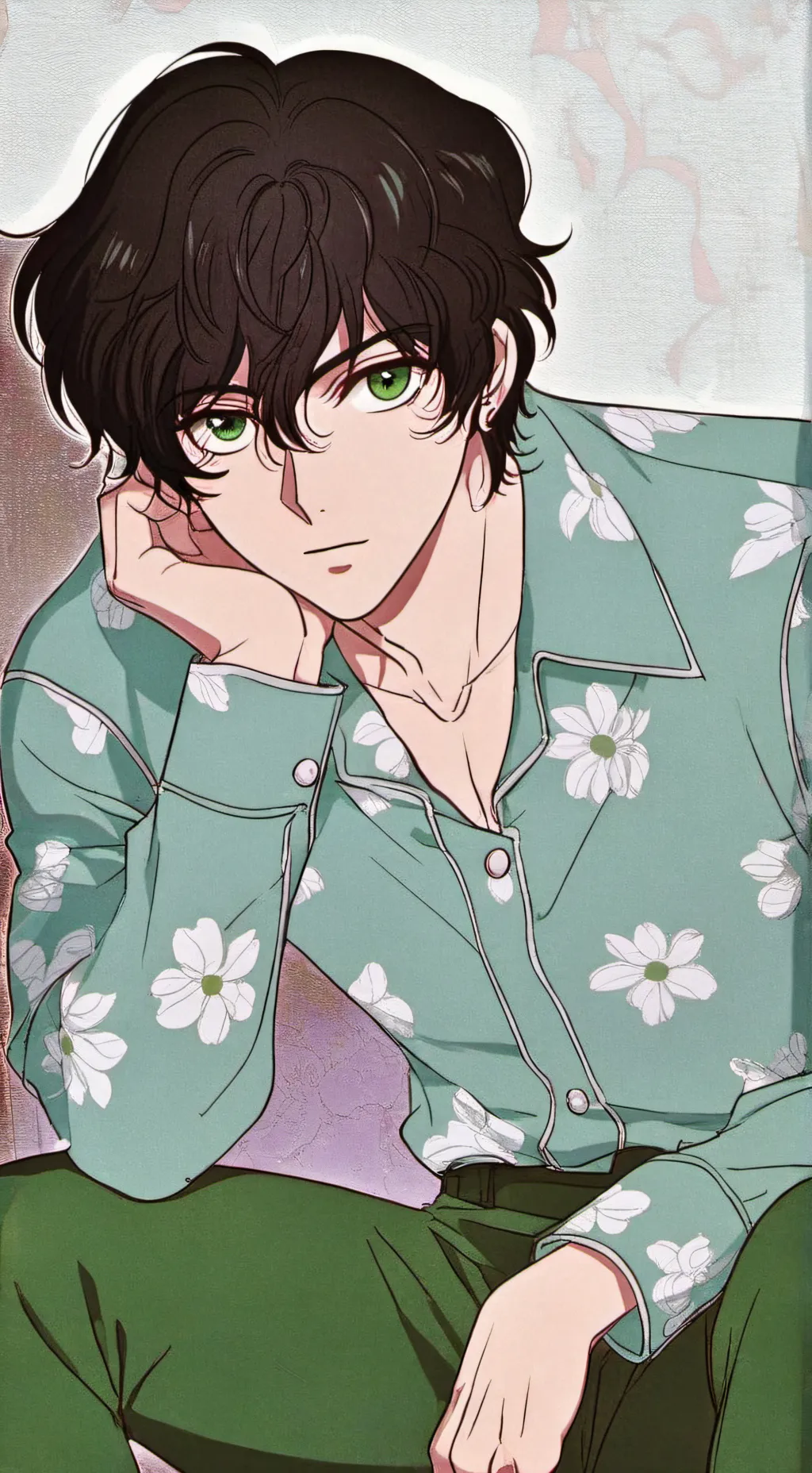 ai character: insane asylum  background