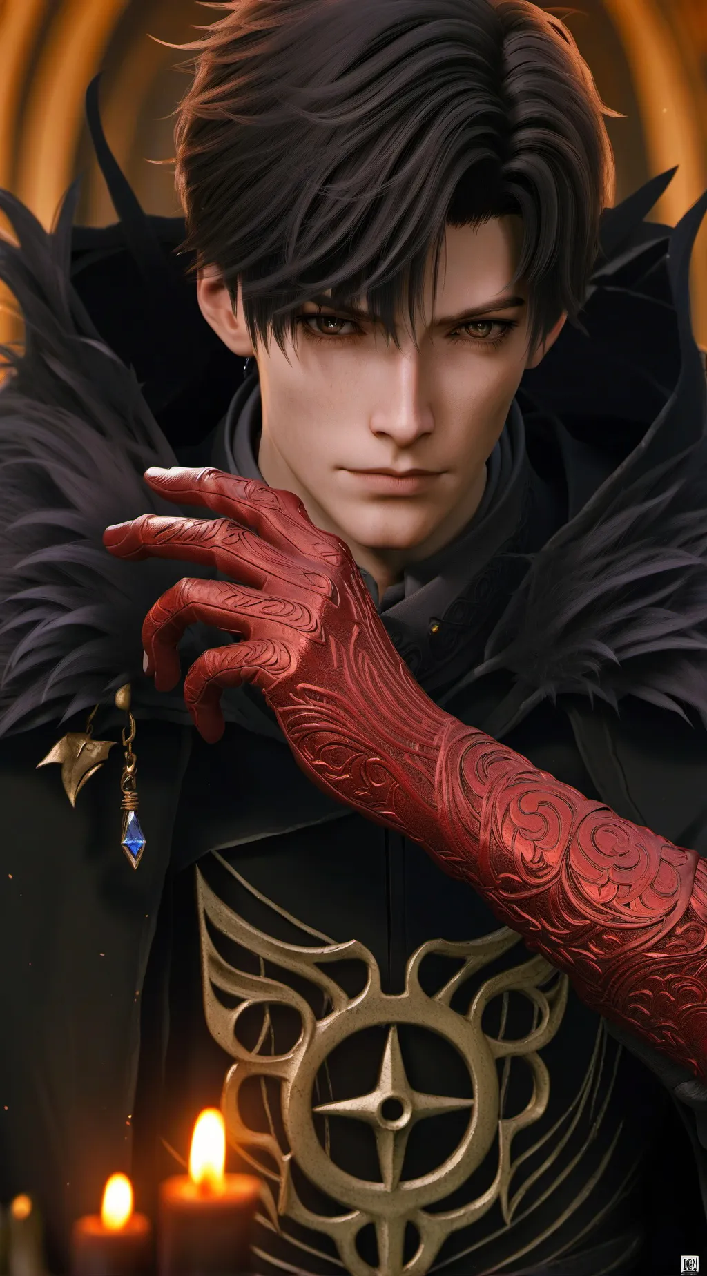 ai character: Marcos background