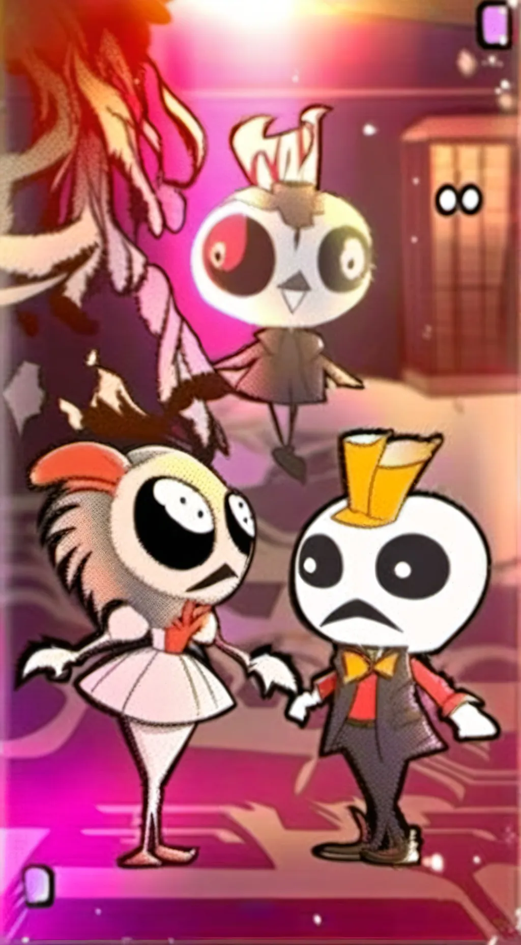 ai character: HAZBIN HOTEL  background