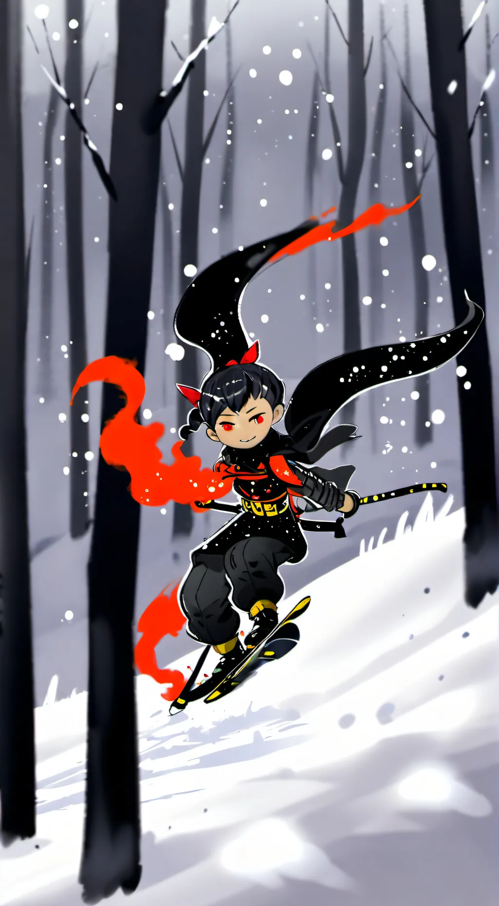 ai character: e͙s͙t͙r͙e͙l͙a͙ background