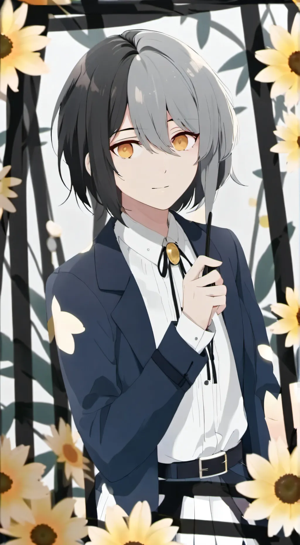 ai character: Rei Nezuko  background