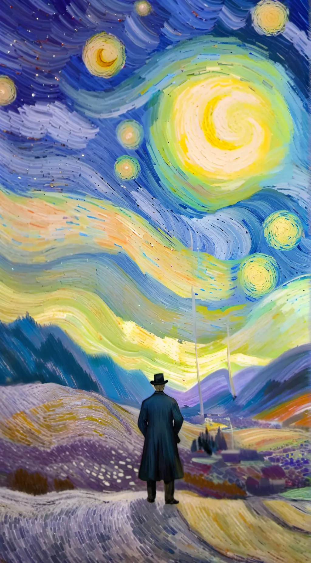 ai character: the slaly test 💅 background