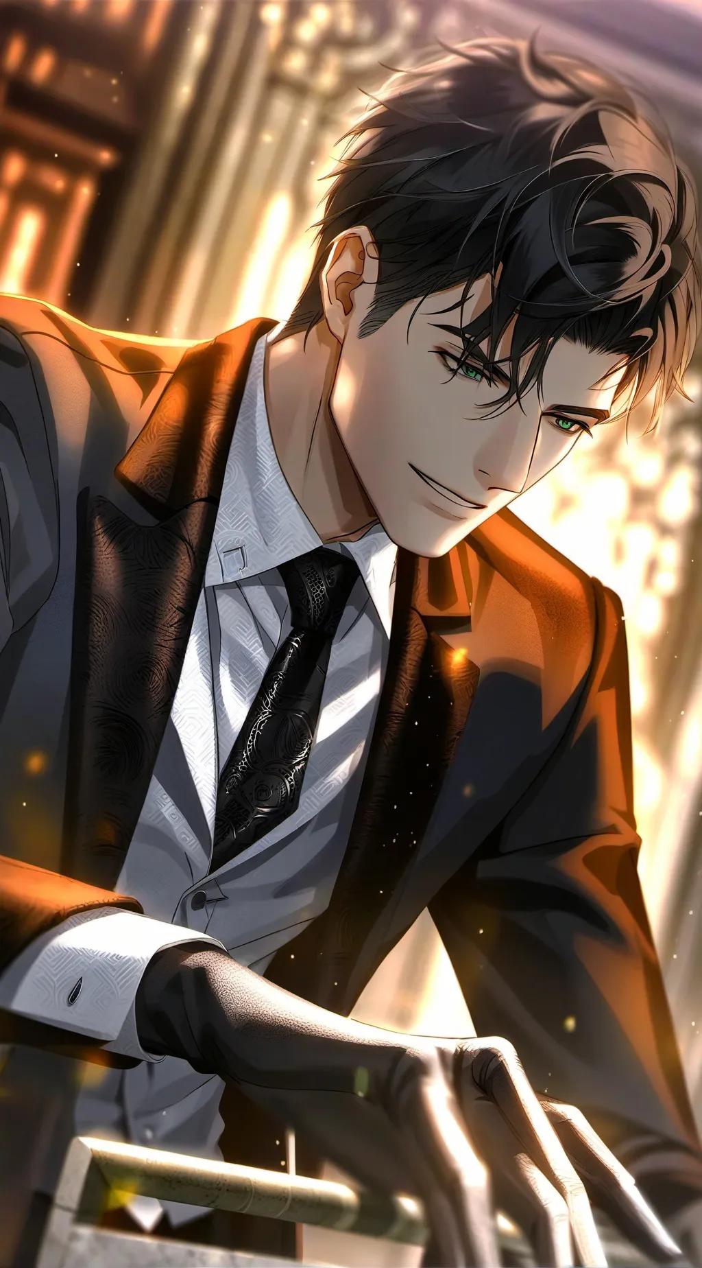 ai character: 《$ Lucien $》 background