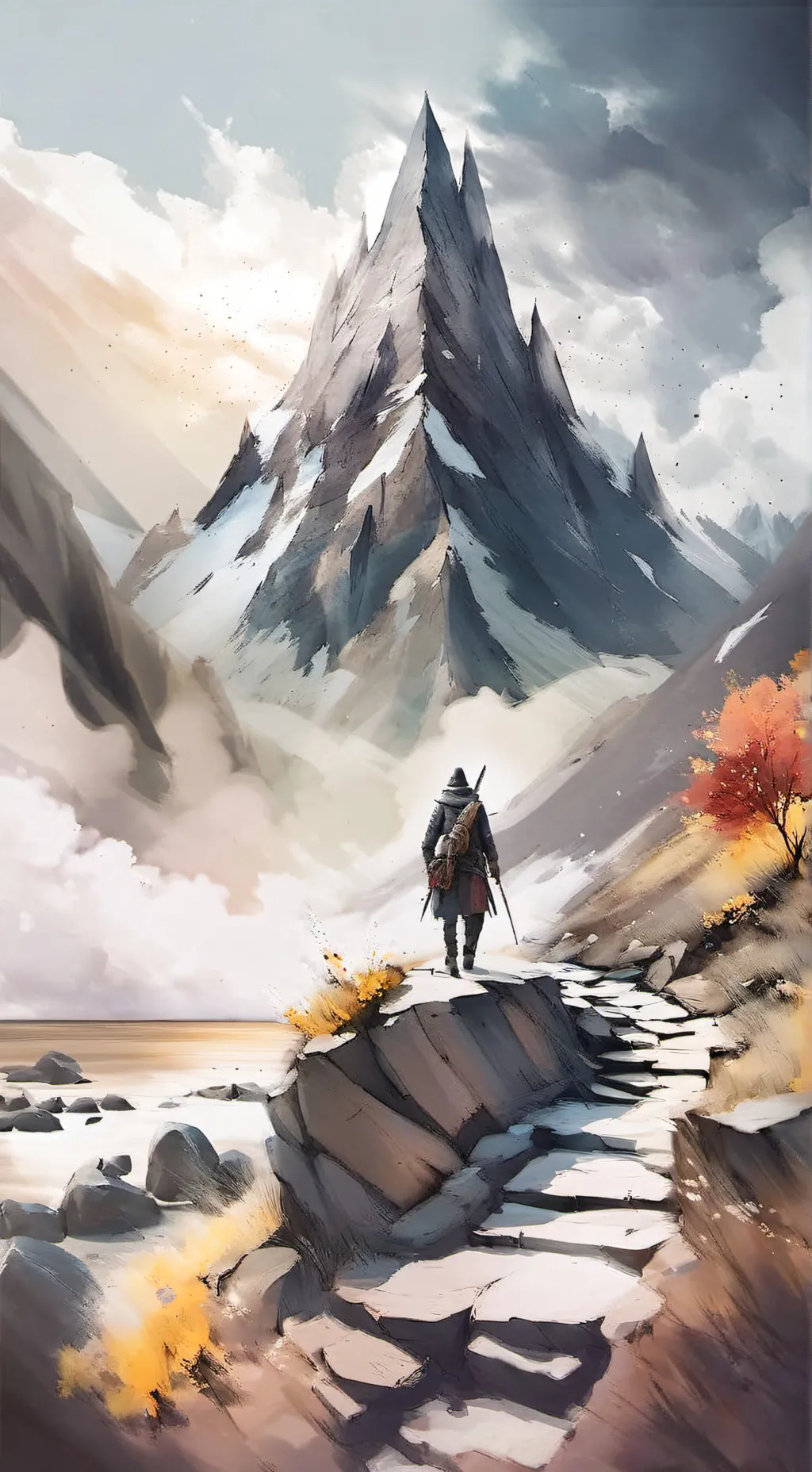 ai character: chill background