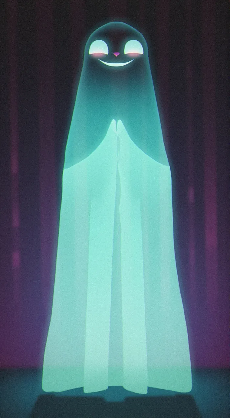 ai character: The retro gang background