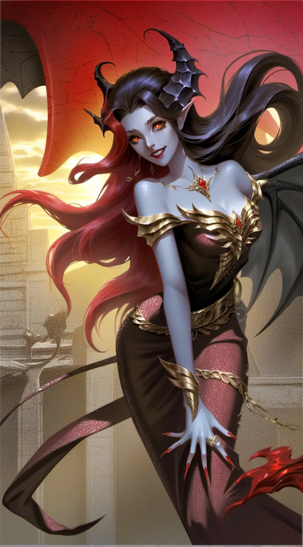 ai character: Ash background