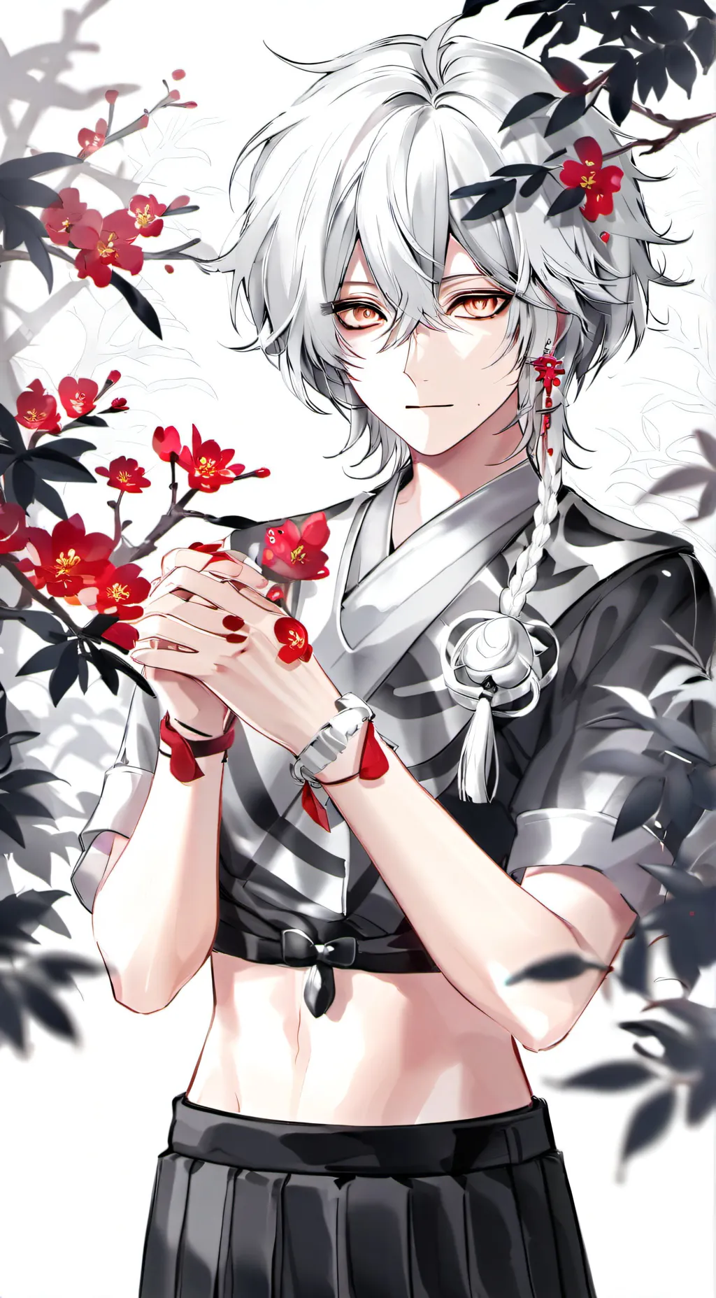 ai character: Theo background